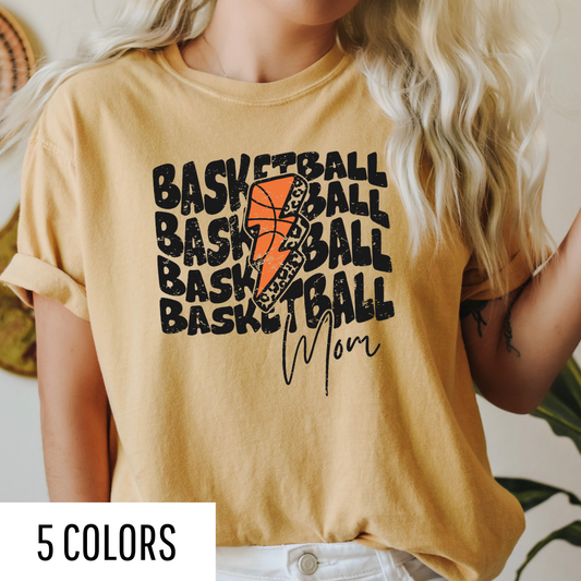 Basketball Mama Bolt Graphic Tee