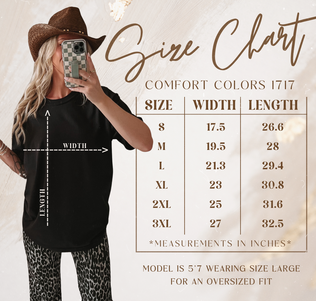 Checkered Longhorn Tee