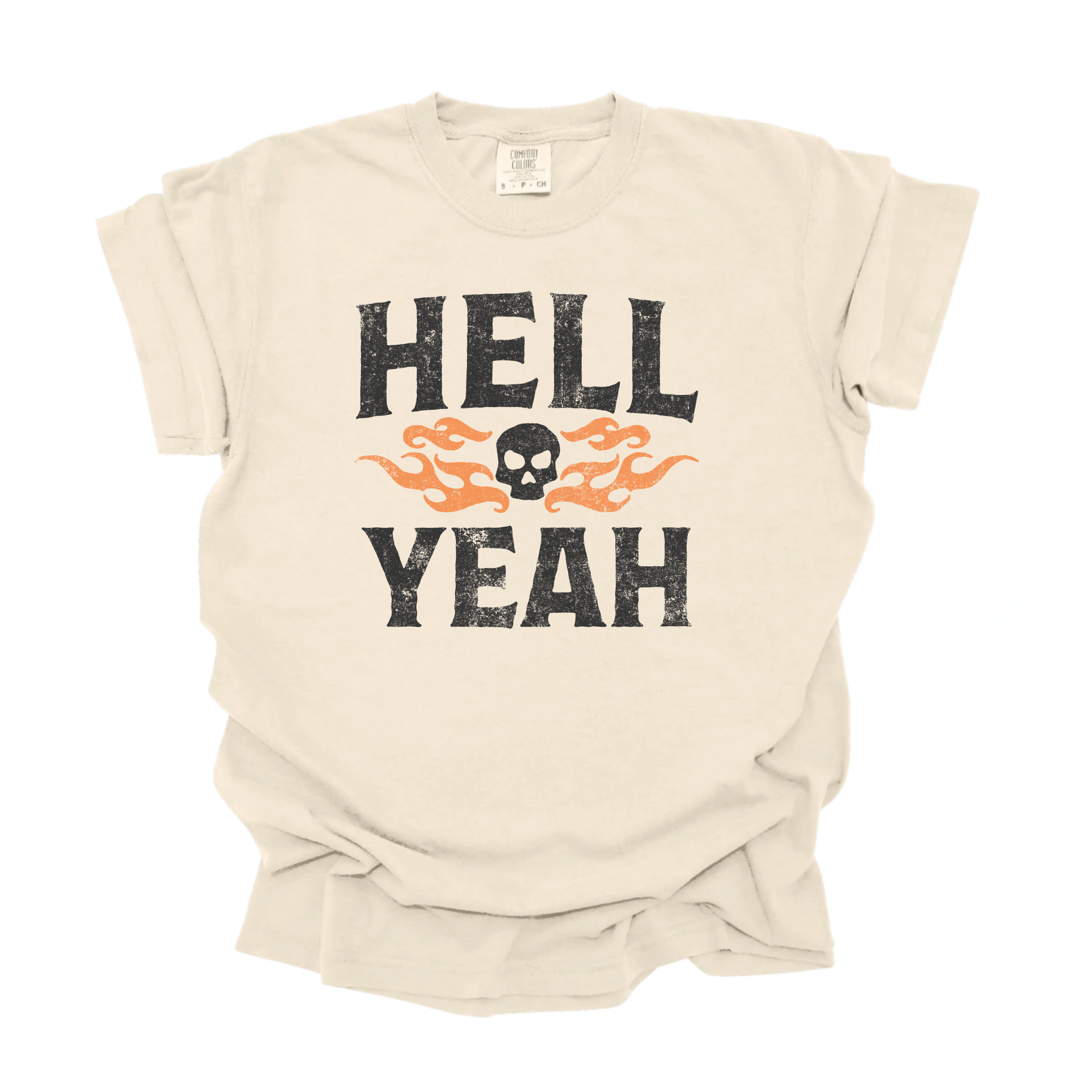 Hell Yeah Vintage Flame Tee
