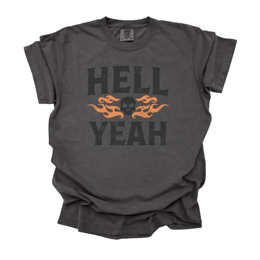 Hell Yeah Vintage Flame Tee