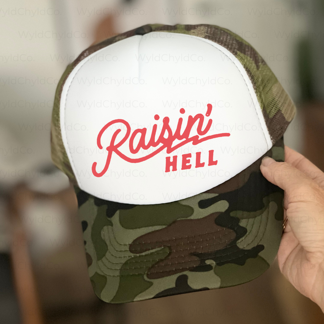 CAMO Graphic Trucker Hats