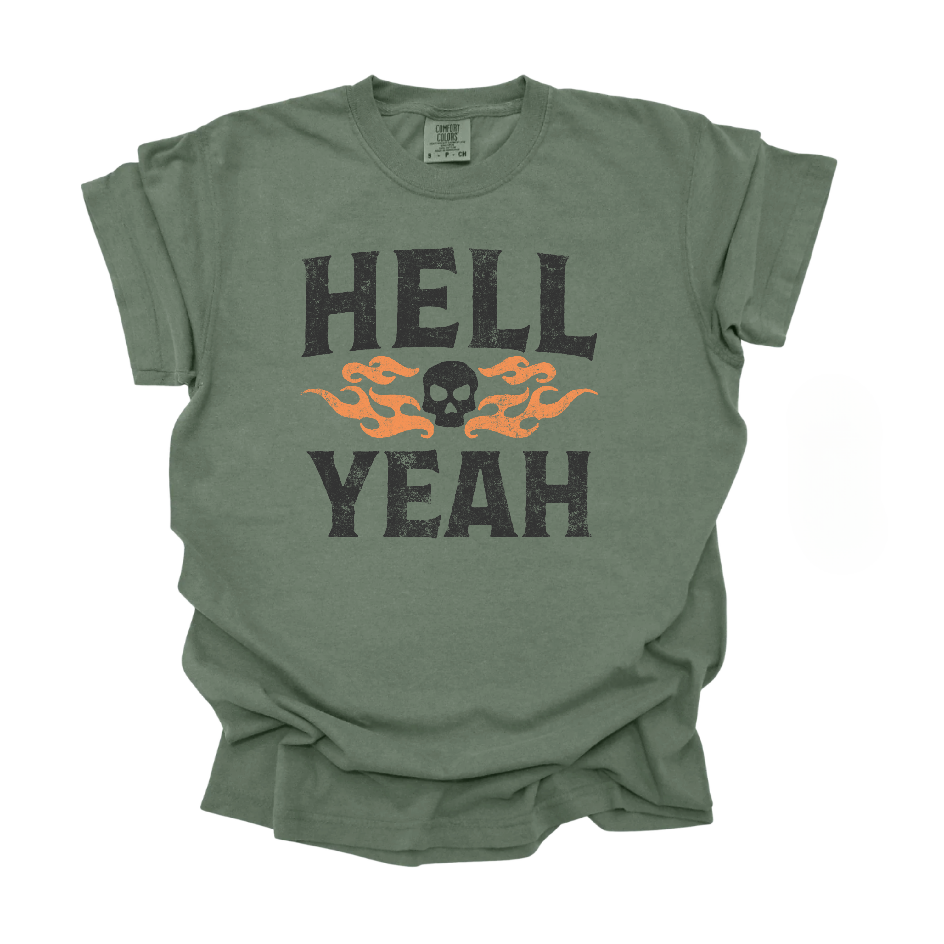 Hell Yeah Vintage Flame Tee