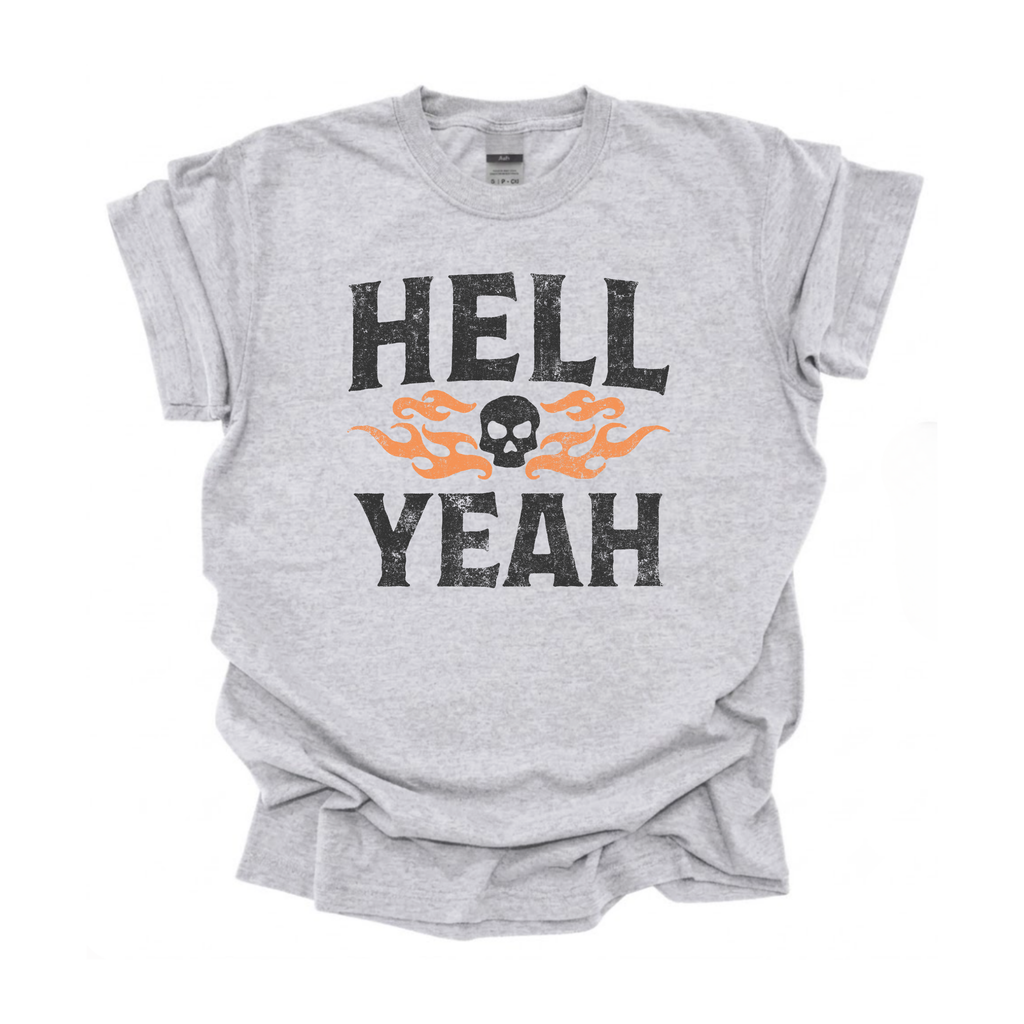 Hell Yeah Vintage Flame Tee