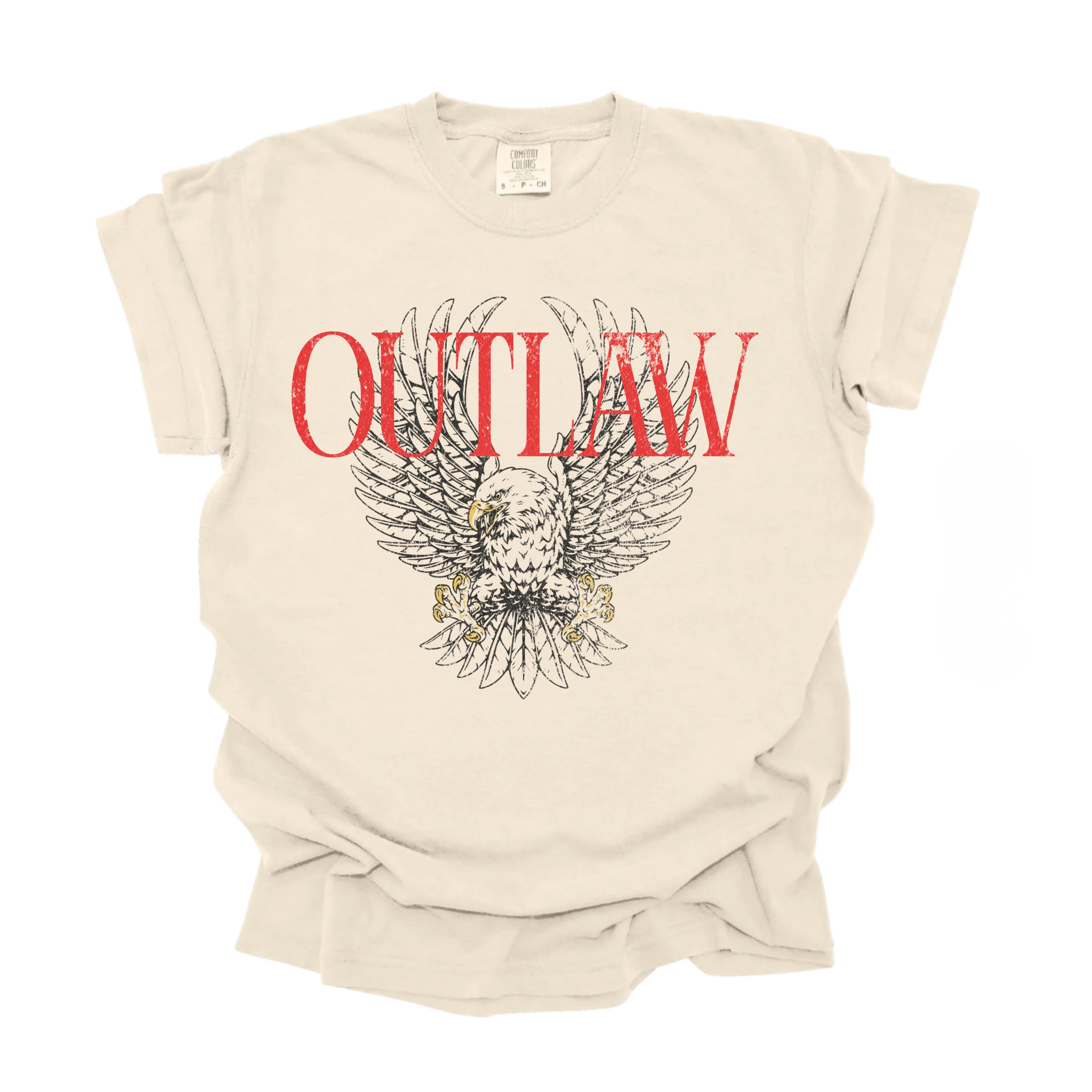 Outlaw Eagle Vintage Tee