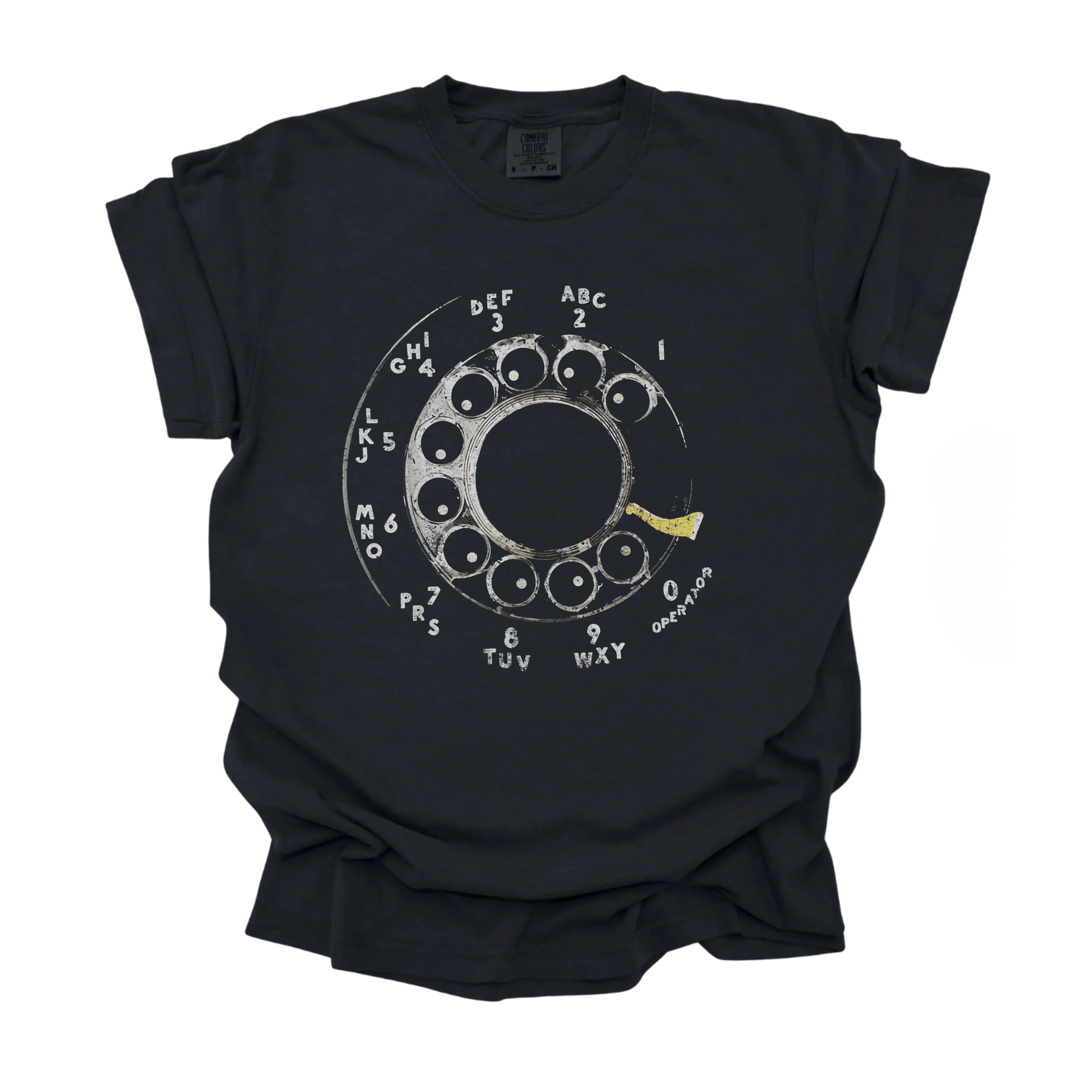 Last Call Vintage Rotary Phone Tee