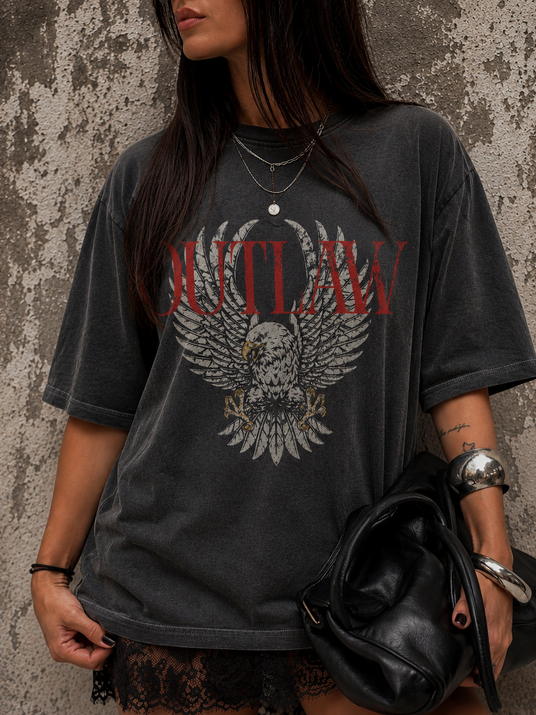Outlaw Eagle Vintage Tee