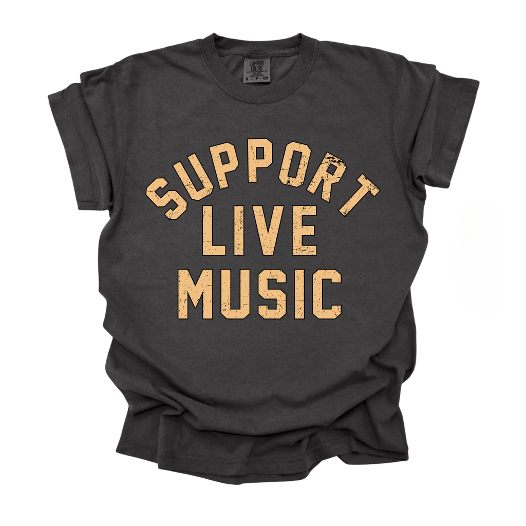 Support Live Music Tee