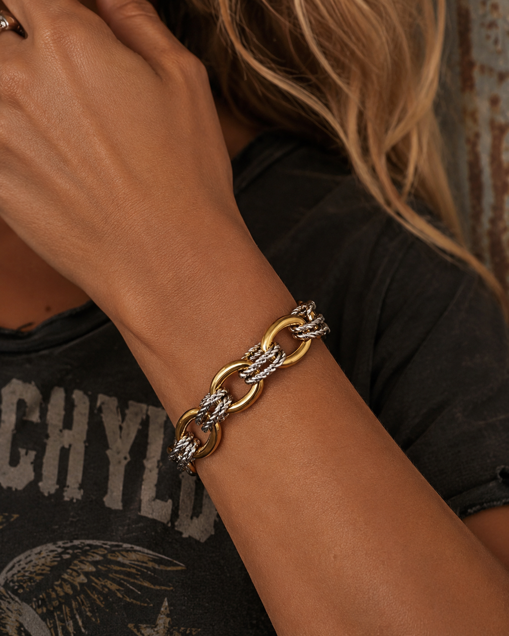 Chunky Rebel Link Bracelet