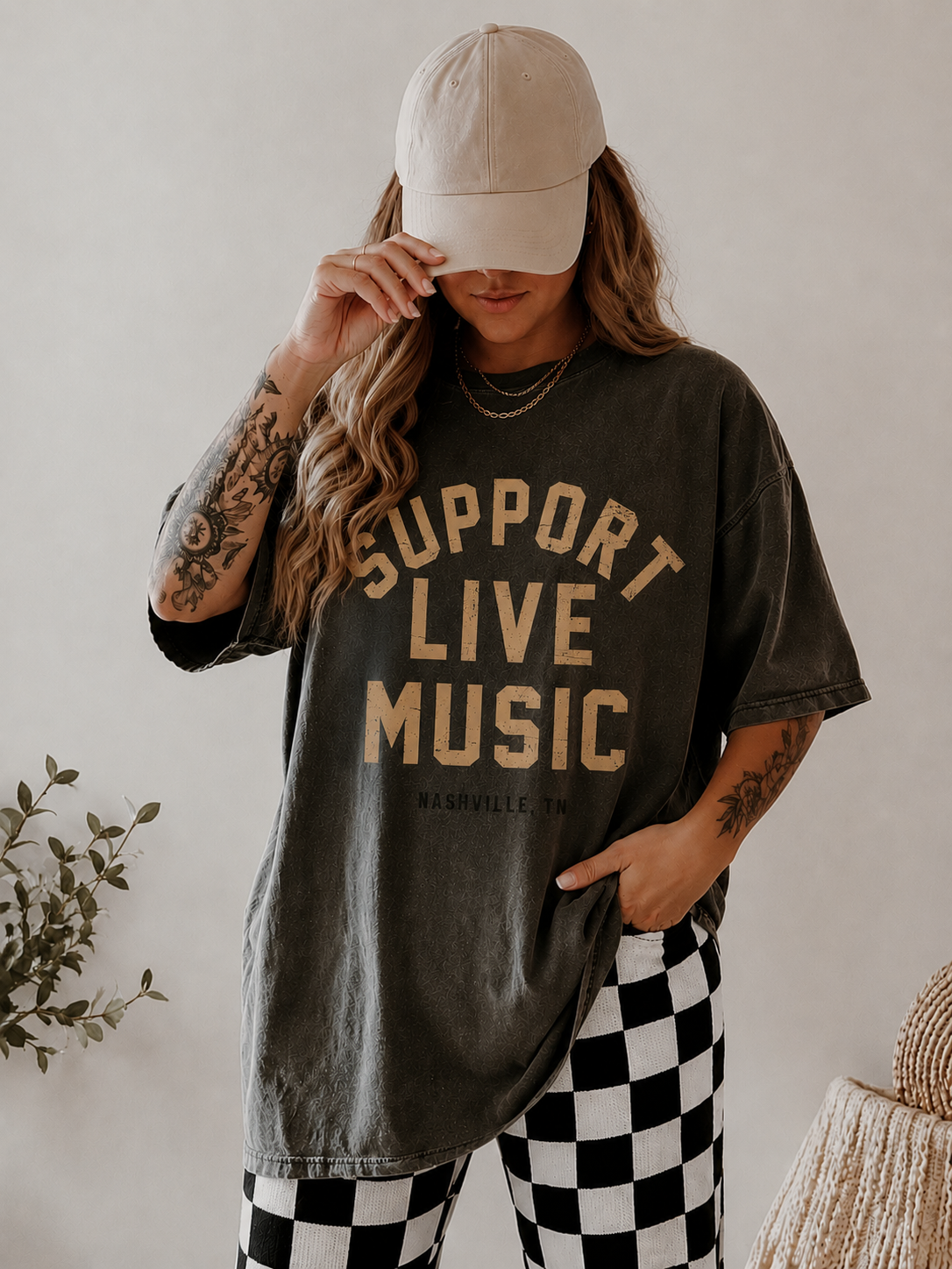 Support Live Music Tee