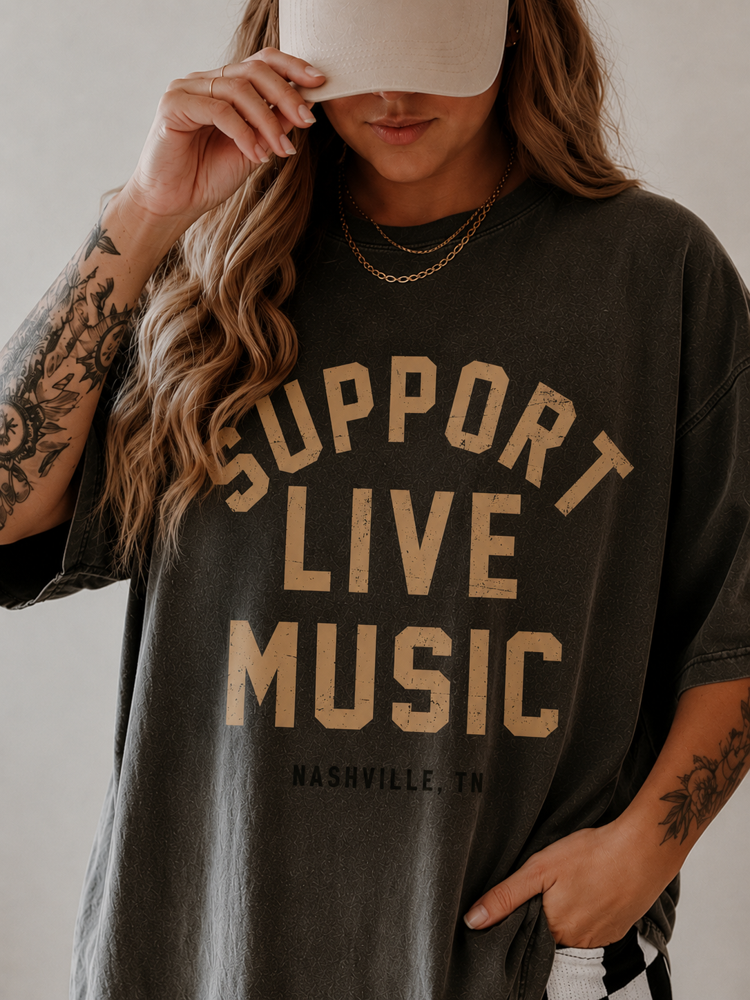 Support Live Music Tee