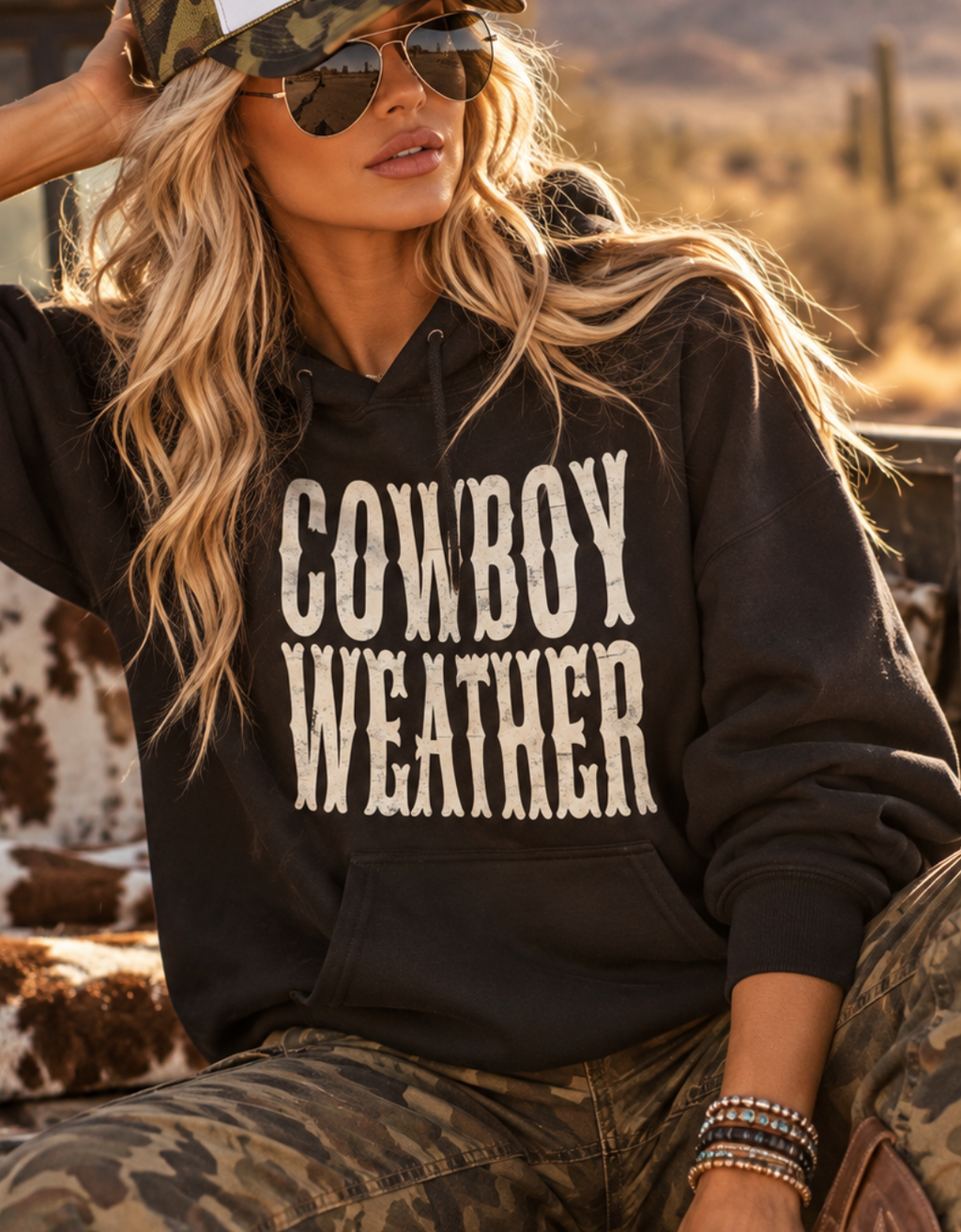 Cowboy Weather Western Pullover