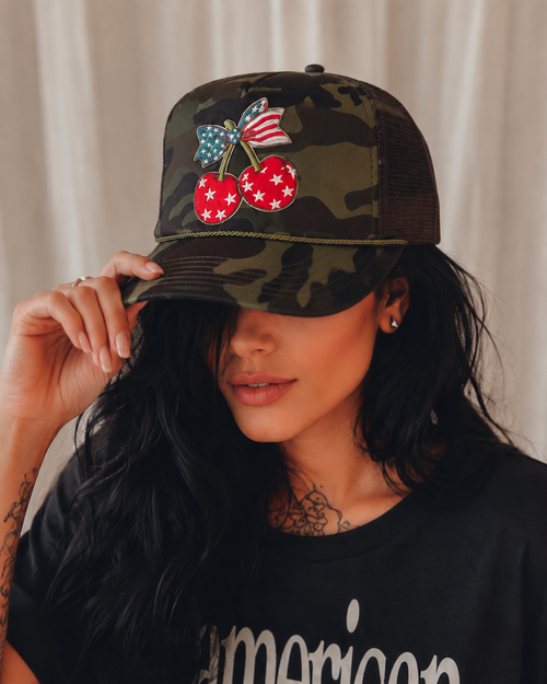 Cherry Bomb Trucker Hat