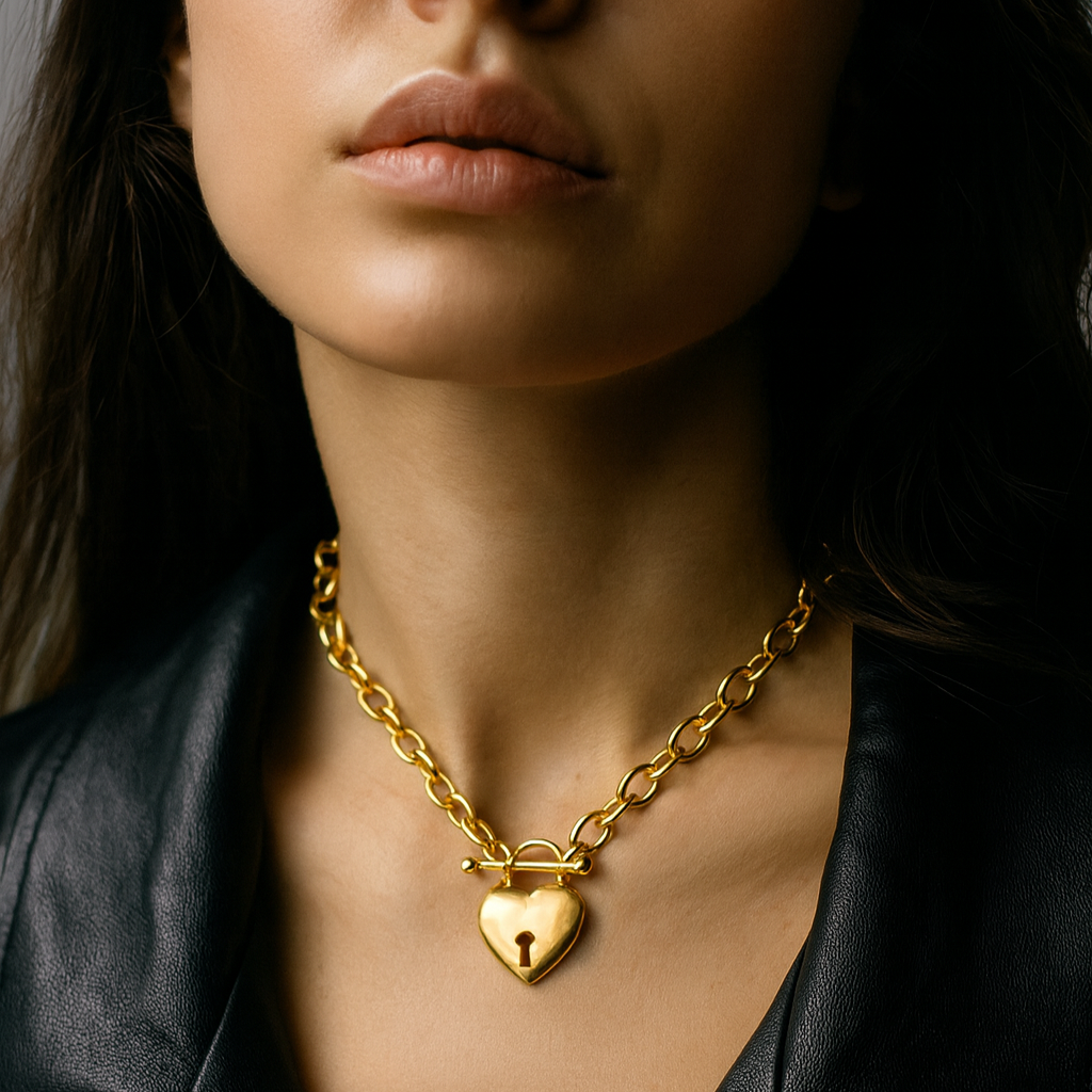 Heartbreaker Toggle Necklace