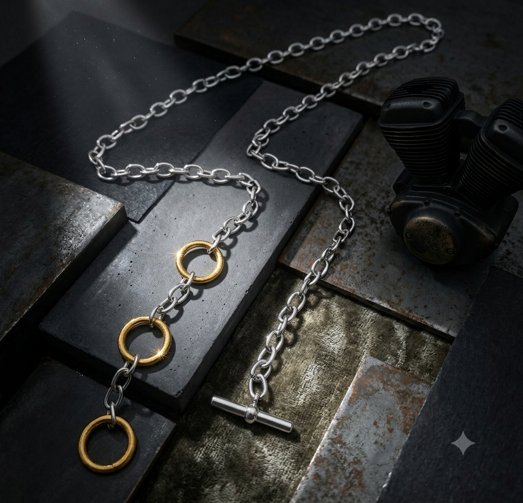 Triple Threat Toggle Necklace