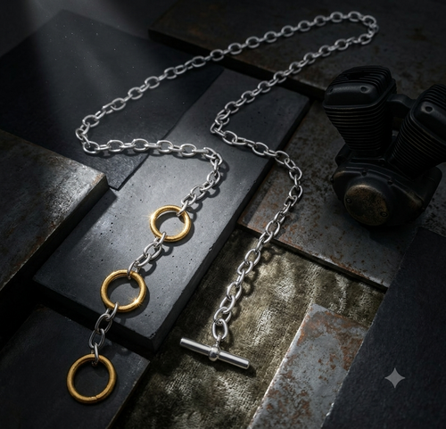 Triple Threat Toggle Necklace