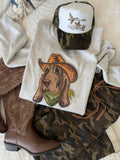 Sequin Hound Pullover