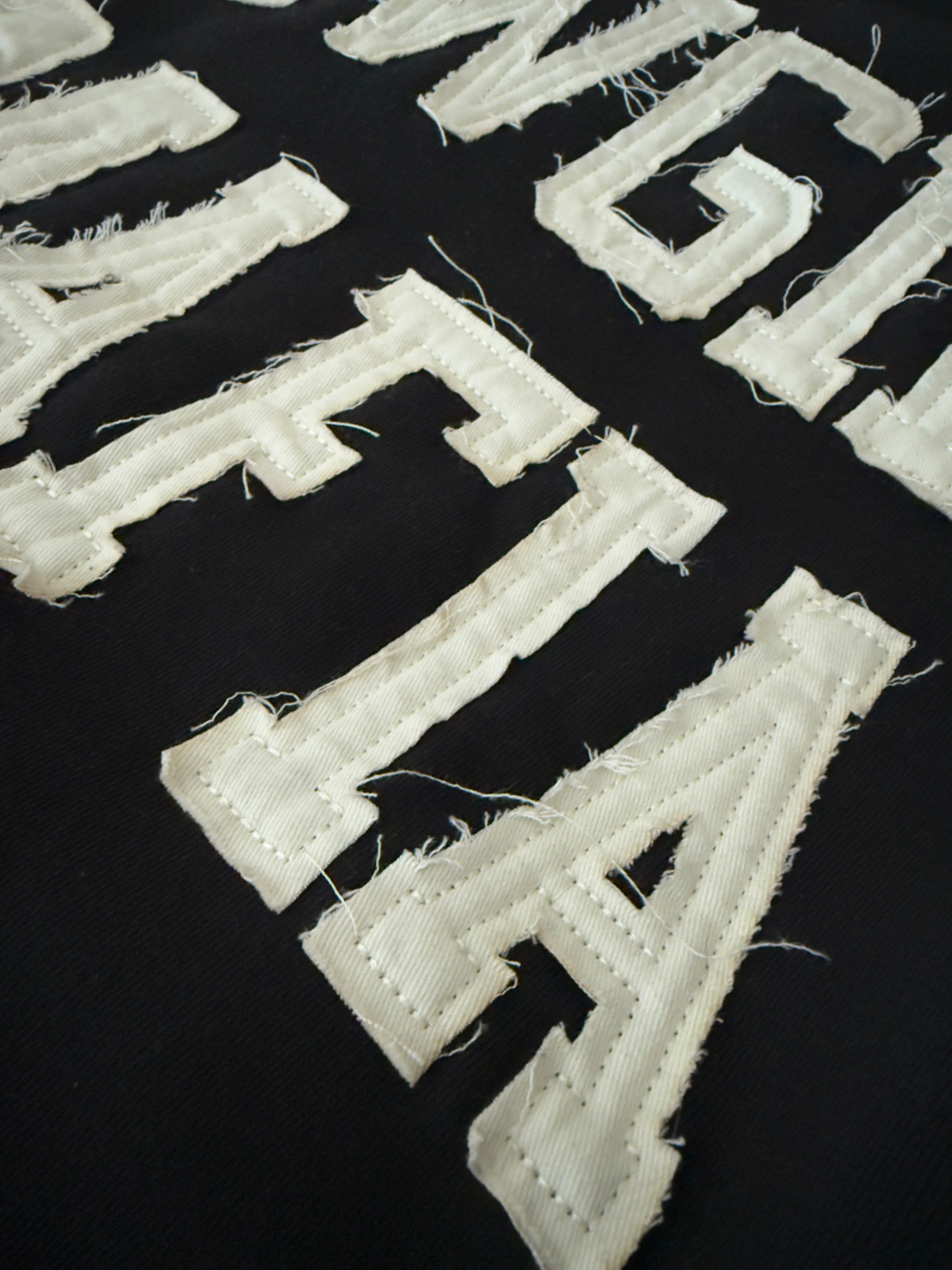 Cowgirl Mafia Distressed Letter Crew