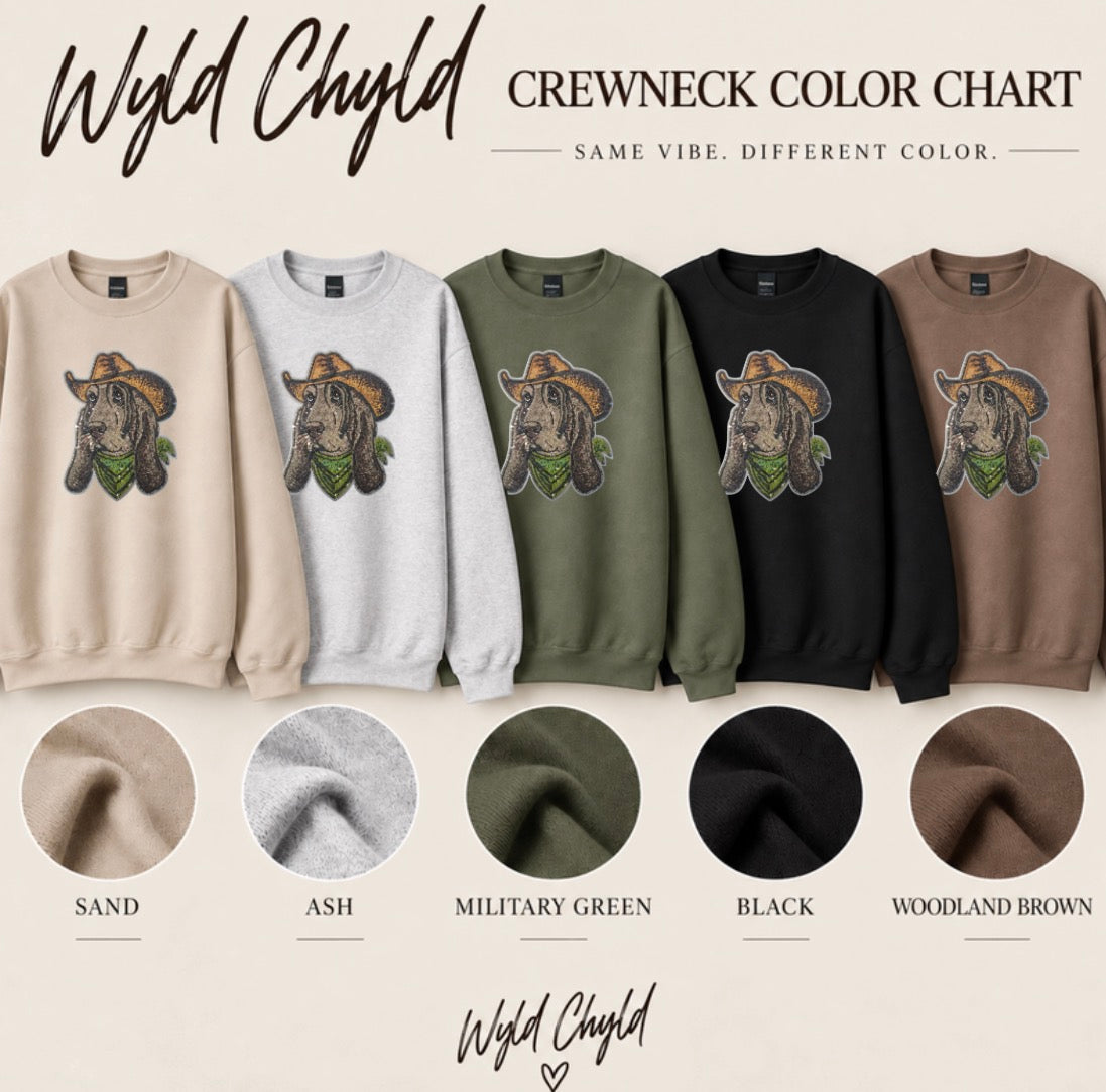 Sequin Hound Pullover