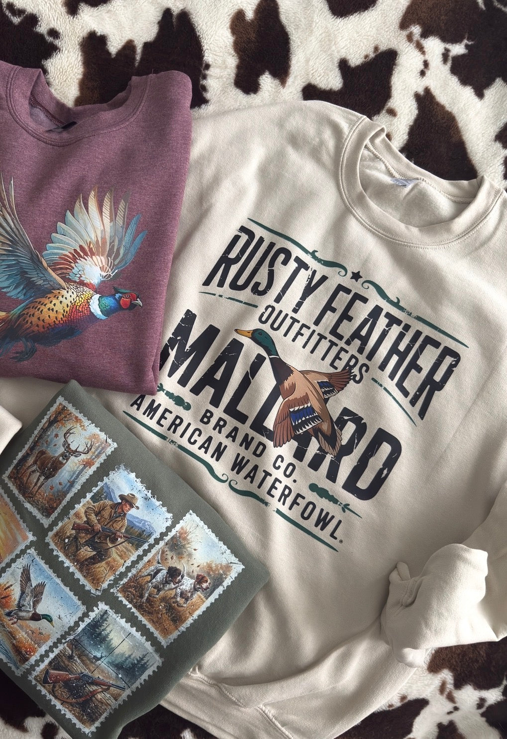 Rusty Feather Mallard Crew