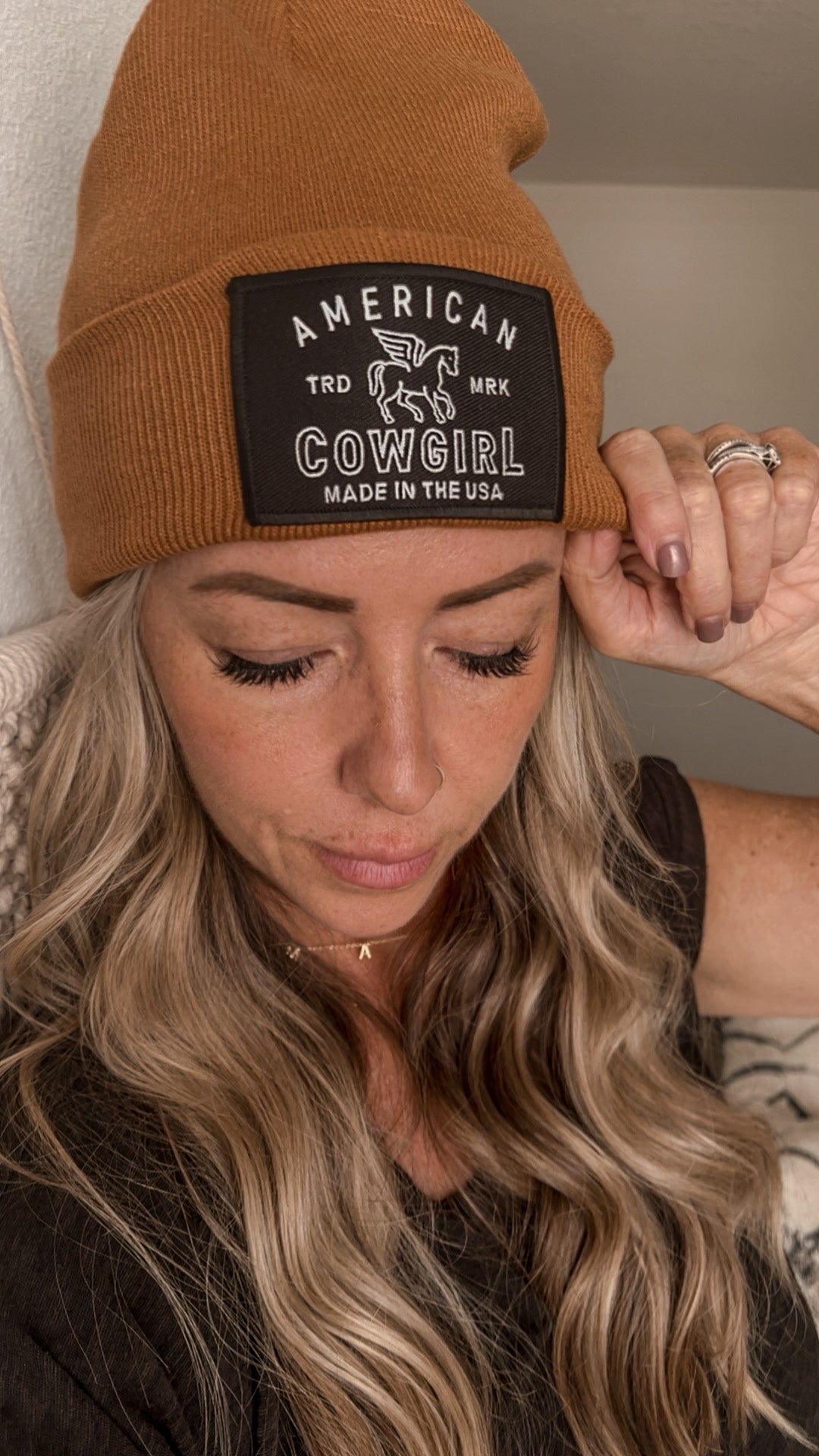 American Cowgirl Beanie