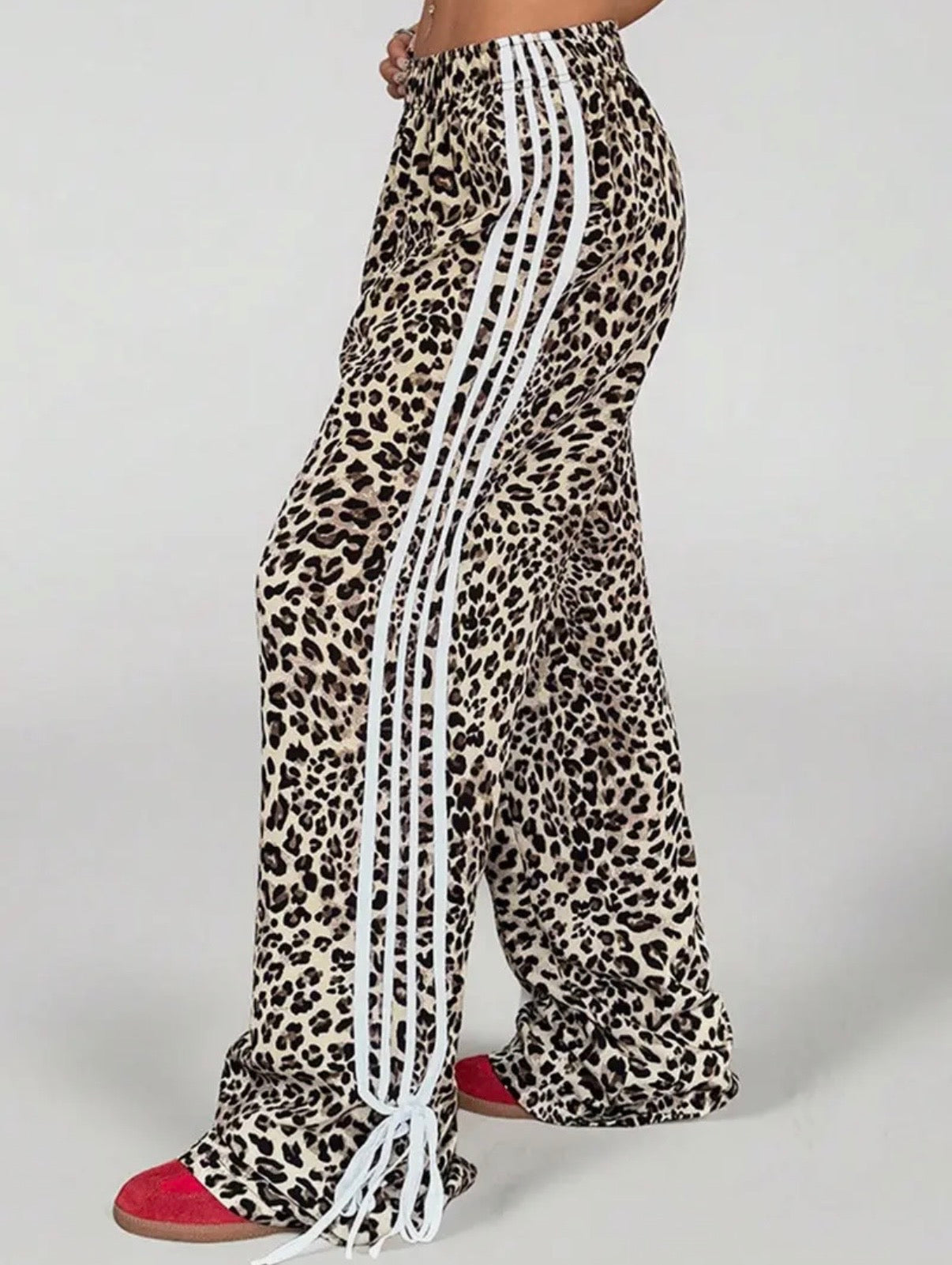 Wyld Side Leopard Track Pants