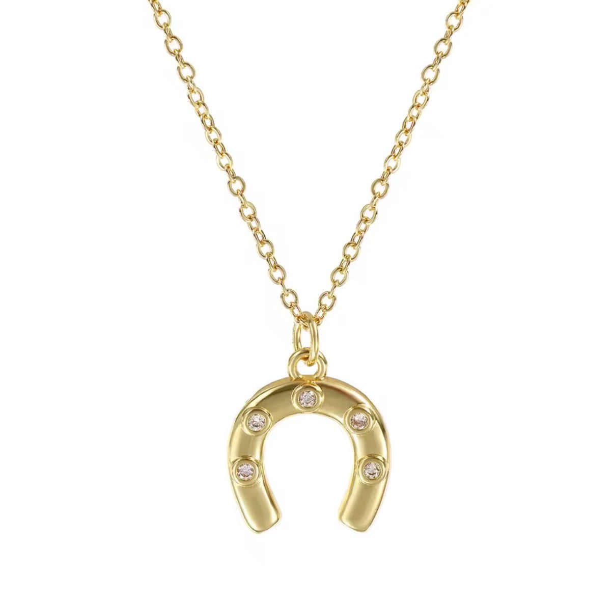 Lucky Rebel Horseshoe Necklace