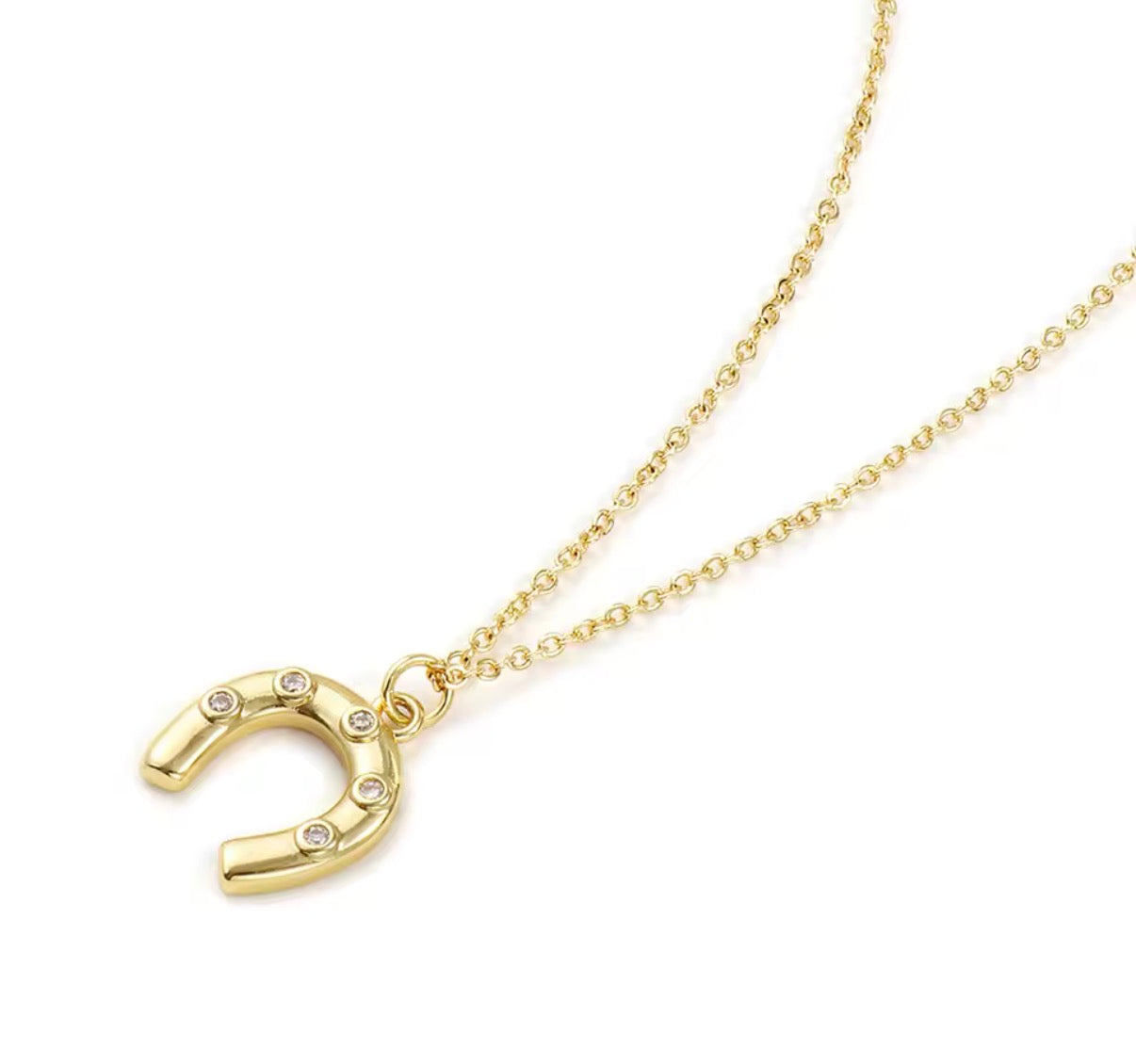 Lucky Rebel Horseshoe Necklace