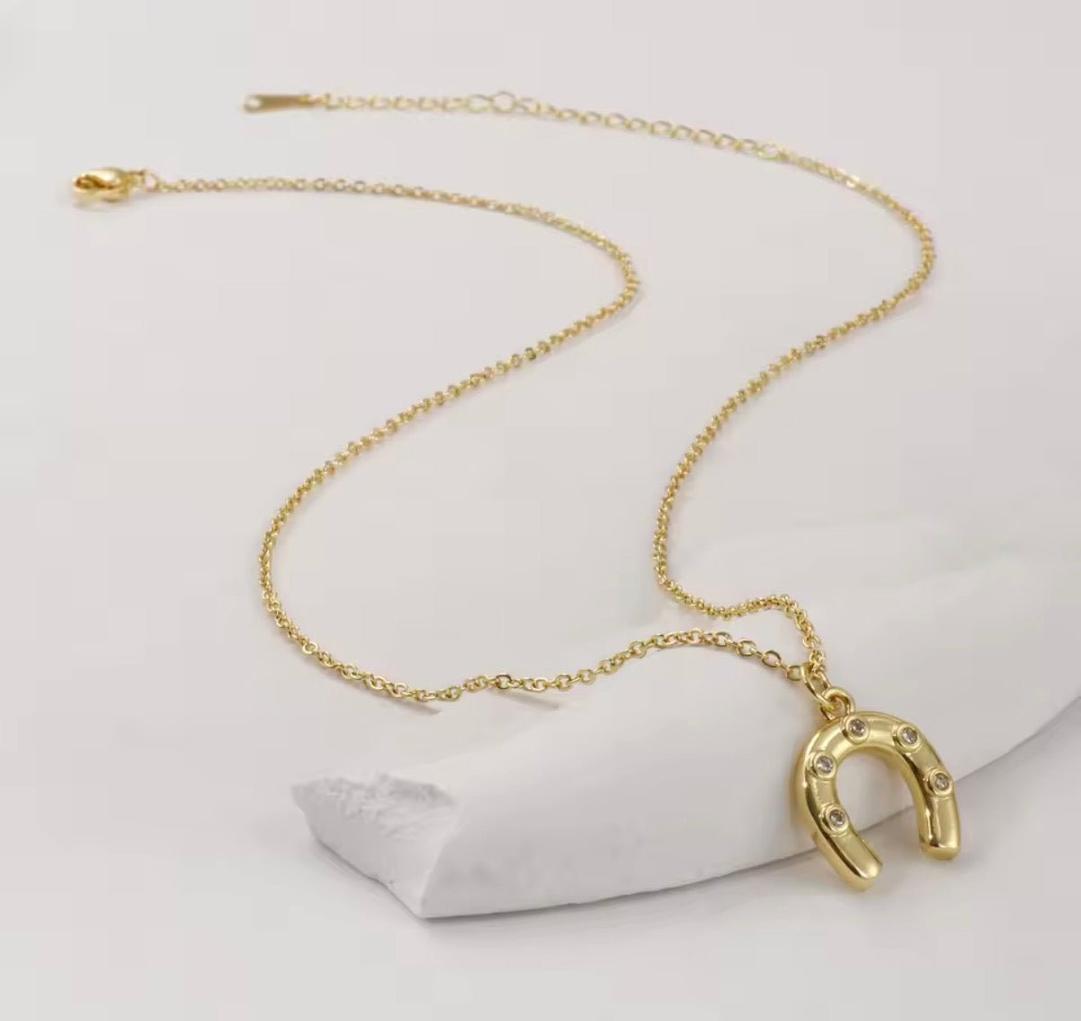 Lucky Rebel Horseshoe Necklace