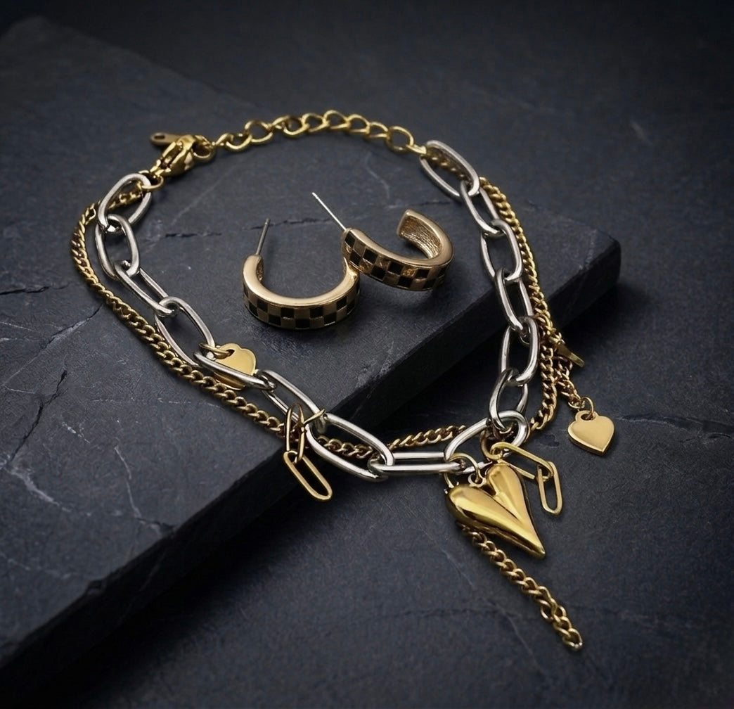 Heartbreaker Chain Bracelet