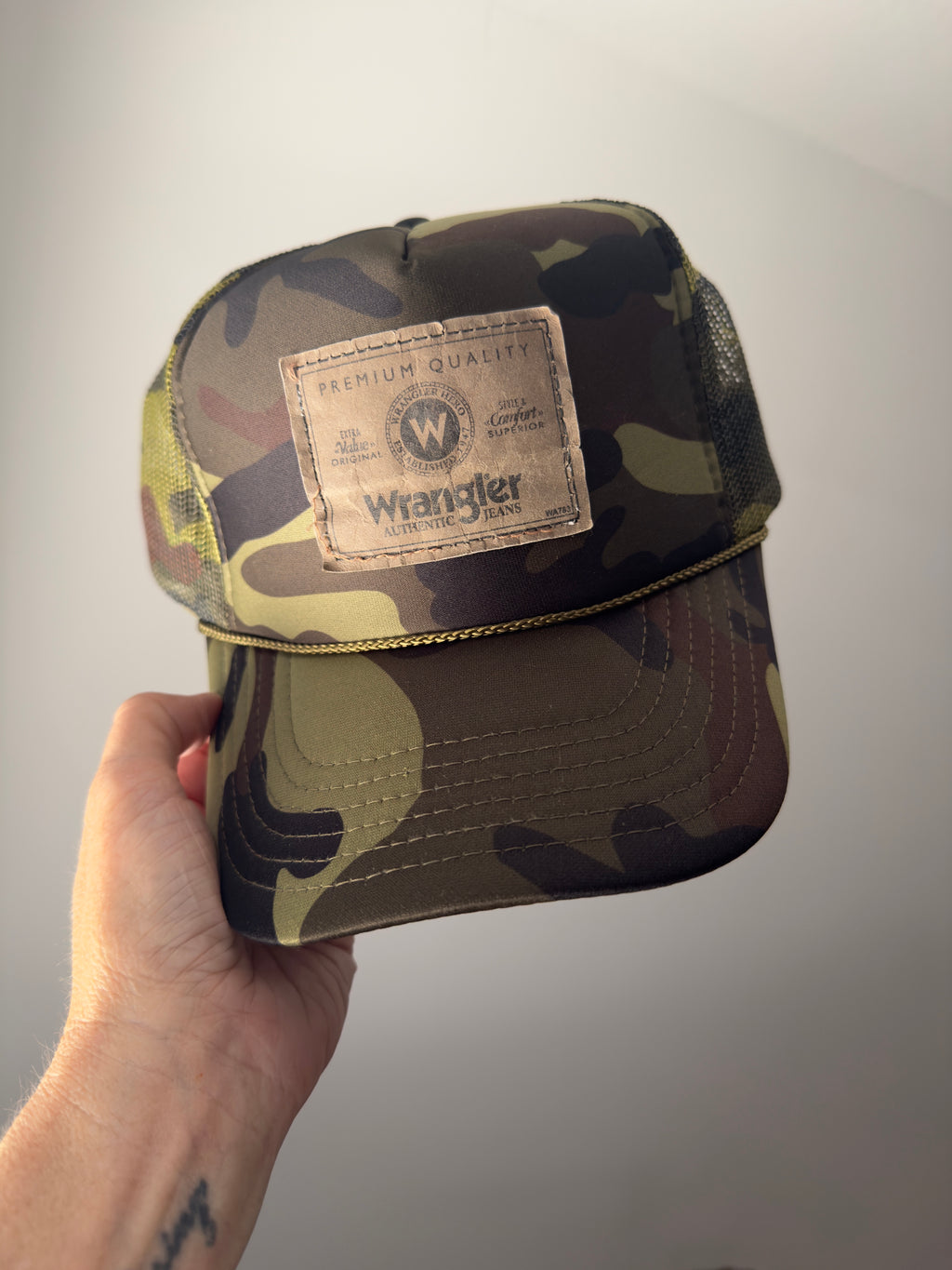 American Vintage Upcycled Dixie Trucker Hat
