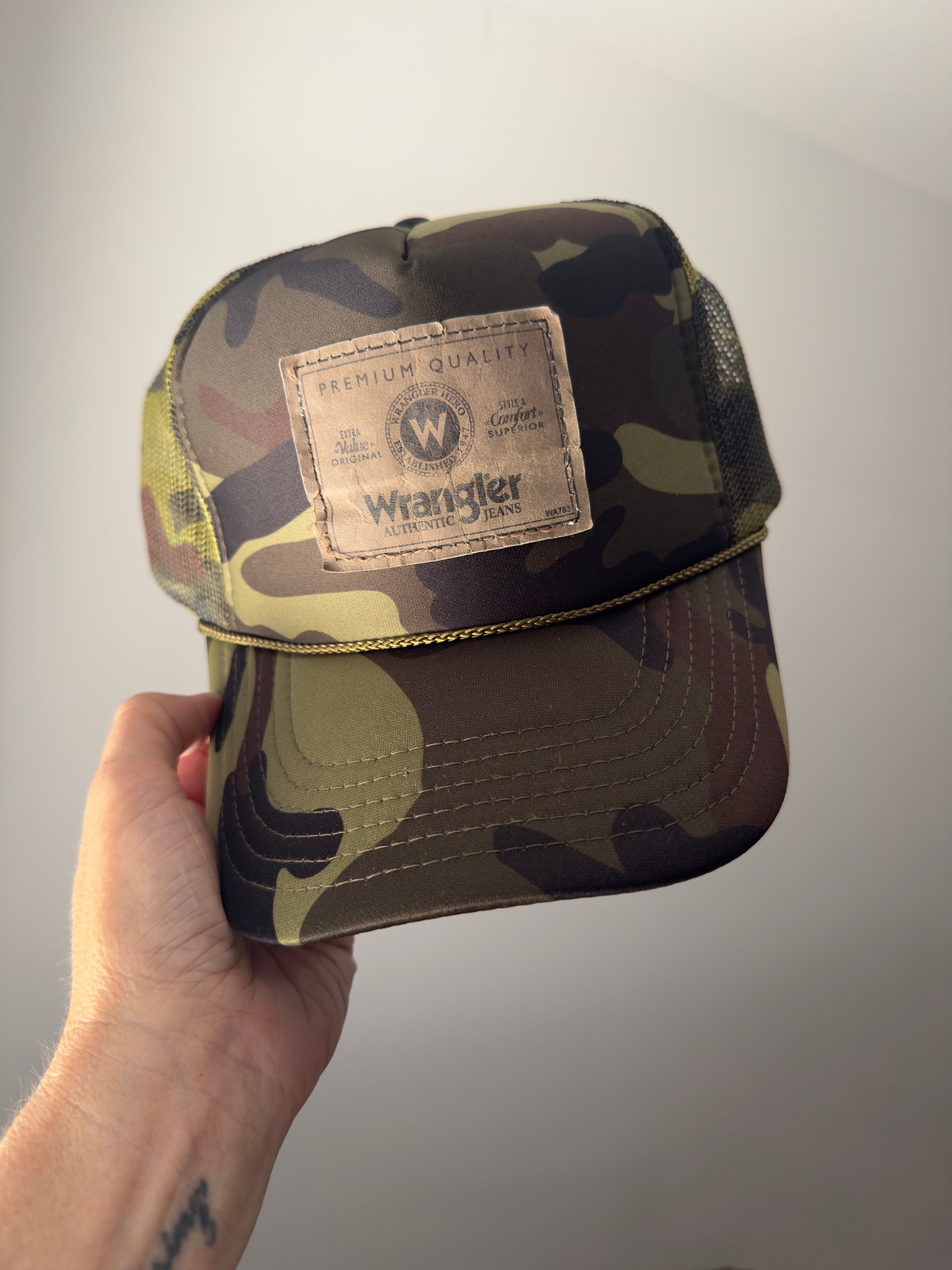 American Vintage Upcycled Dixie Trucker Hat