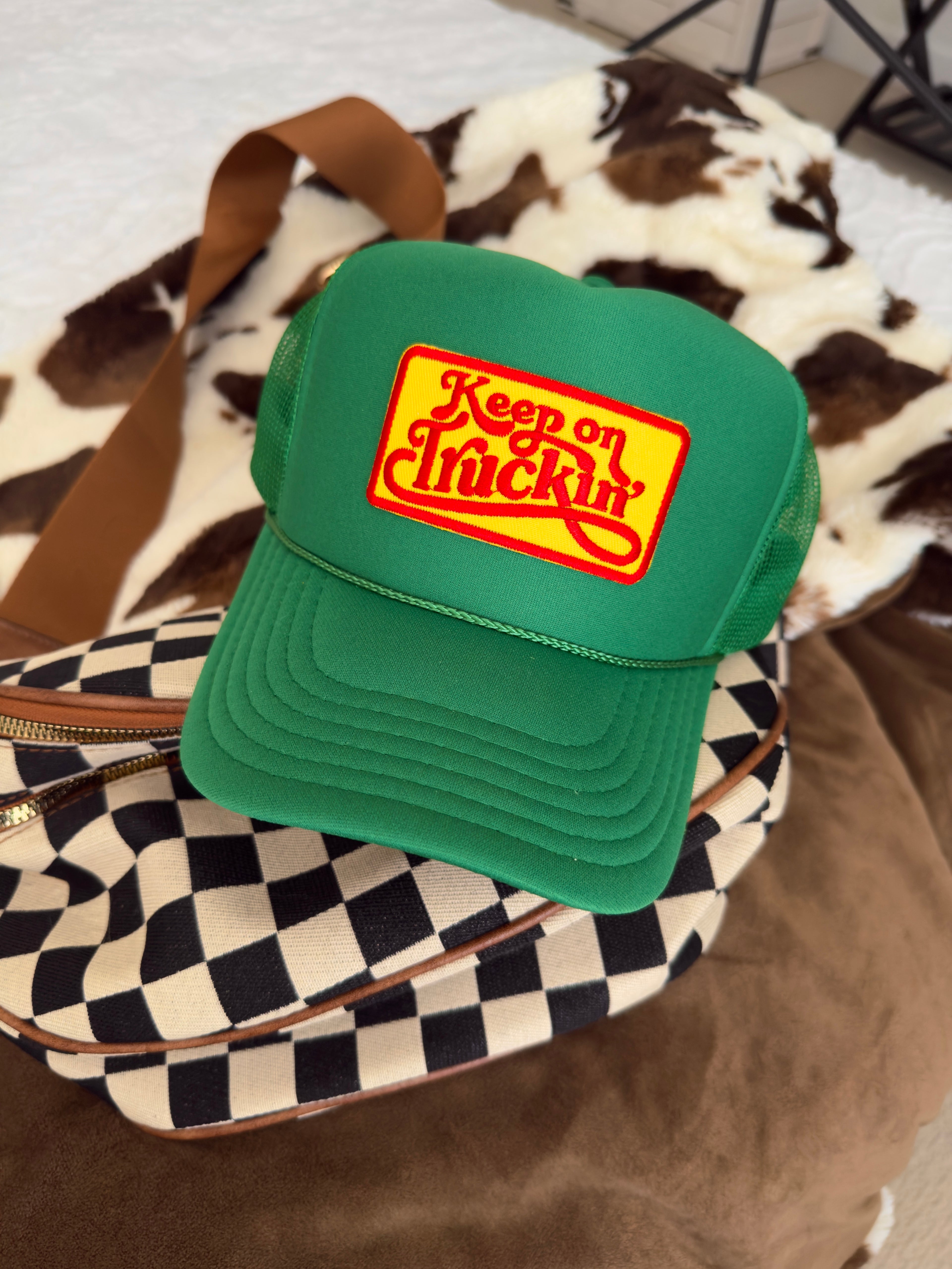 Kepp On Truckin' Trucker Hat