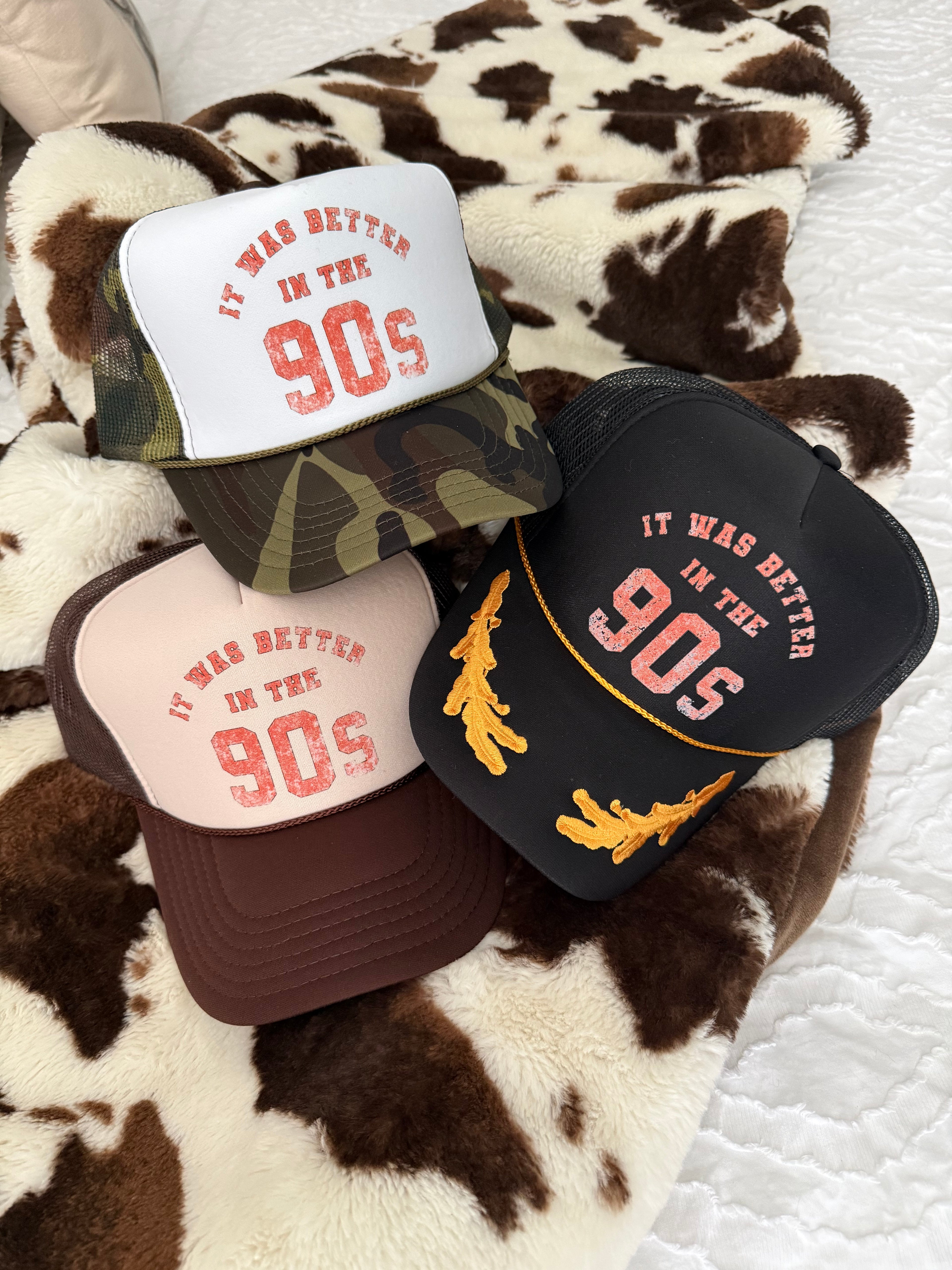 Better In The 90's Vintage Trucker