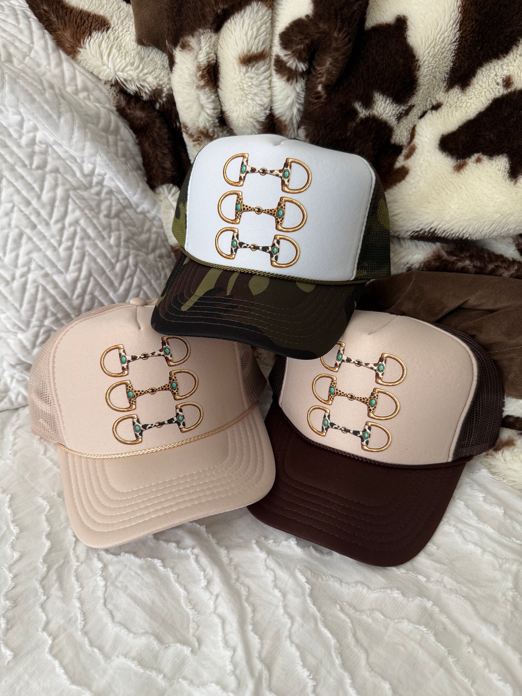 Horse Bit Rebel Trucker