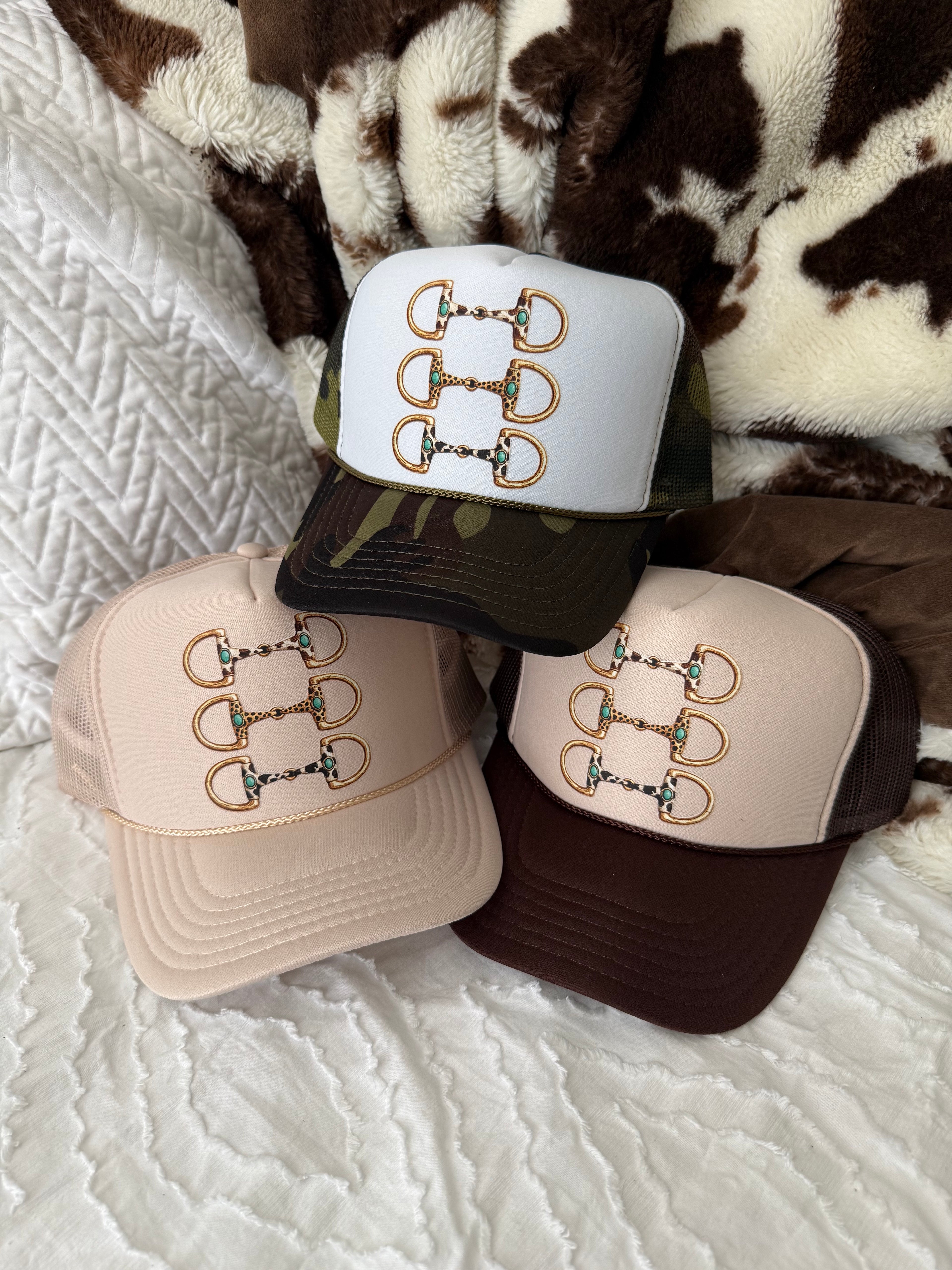 Horse Bit Rebel Trucker