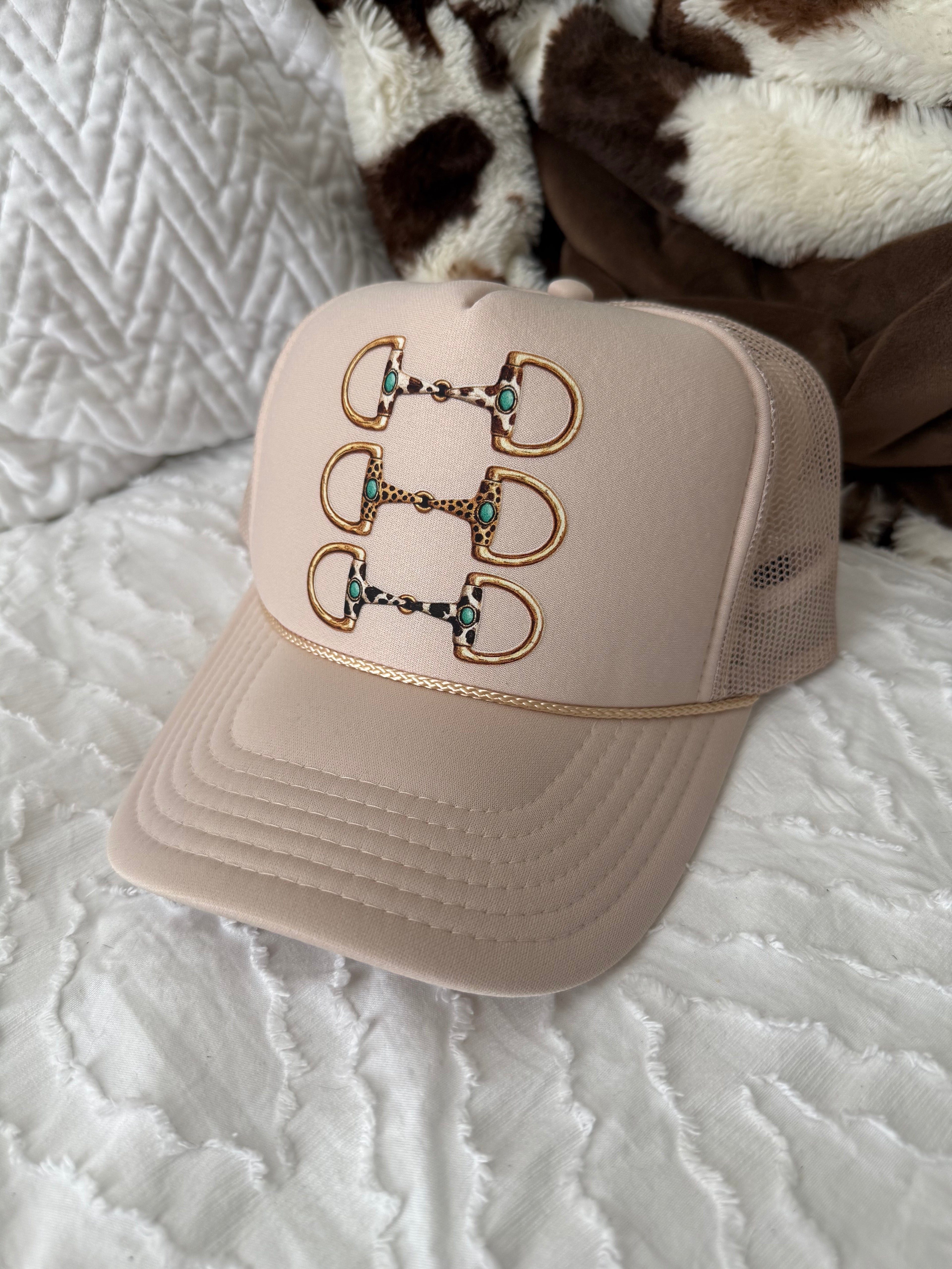 Horse Bit Rebel Trucker