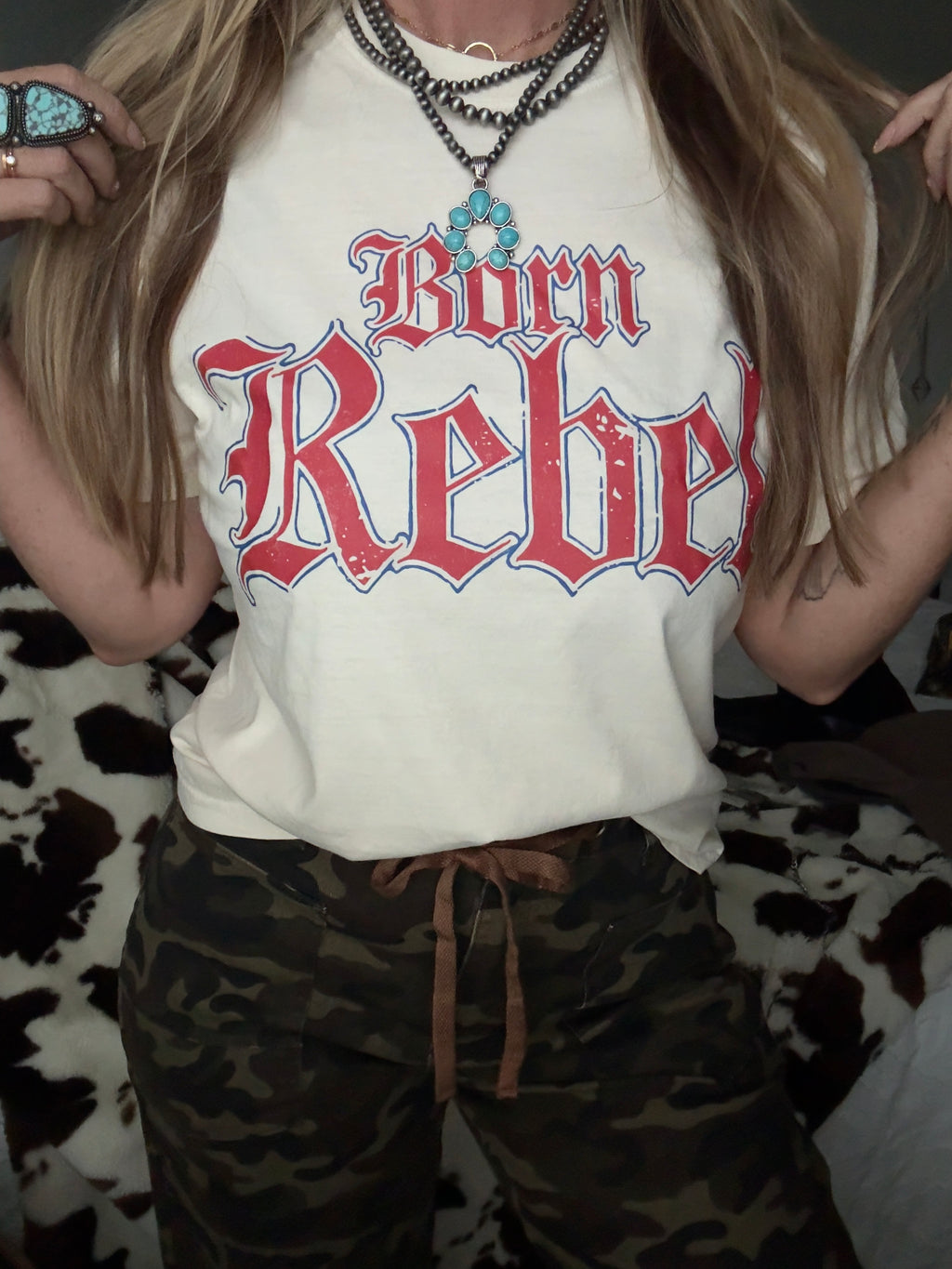 Born Rebel Vintage Tee