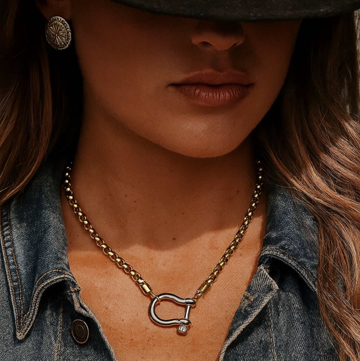 High Stakes Horseshoe Chain