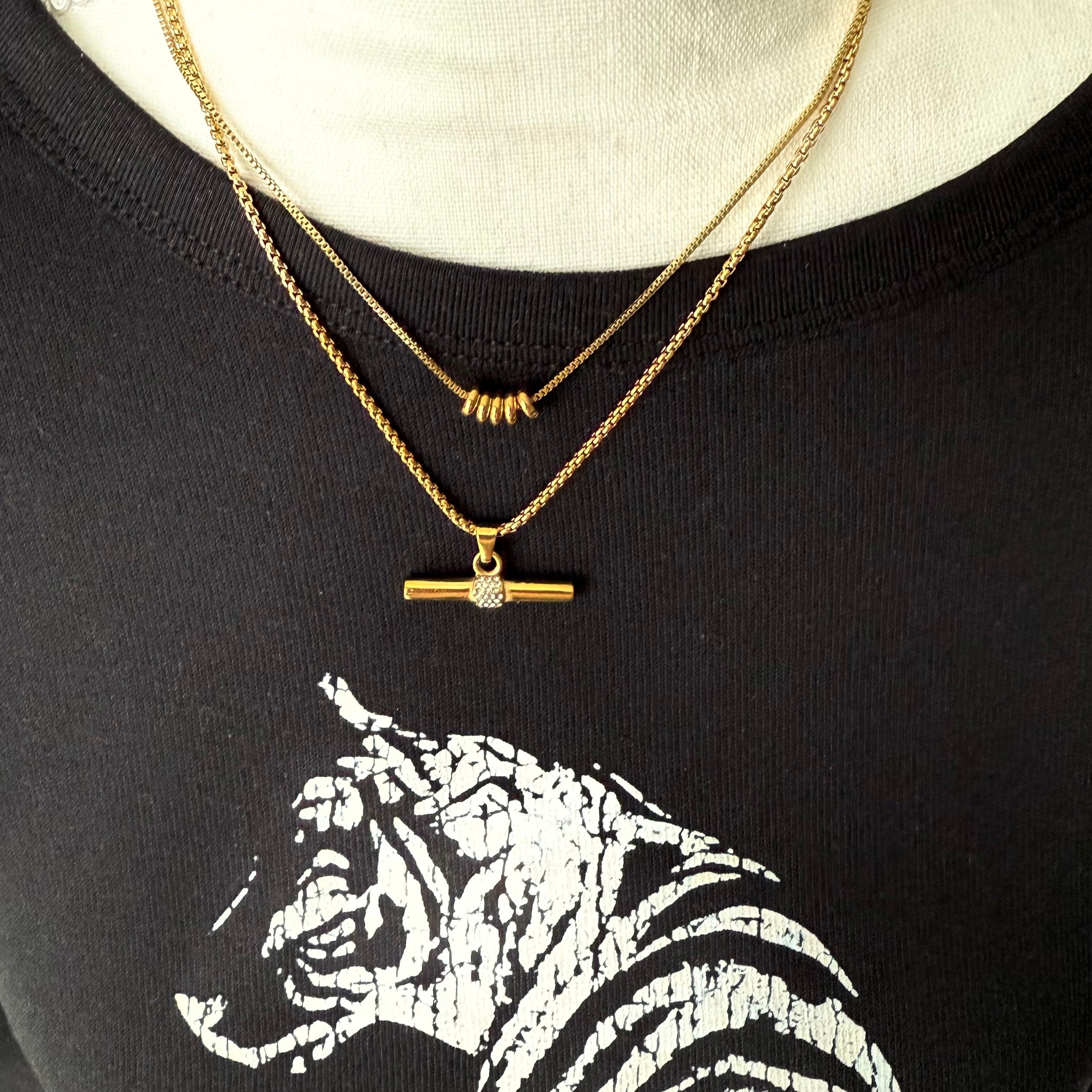 Luxe Gold Bar Necklace