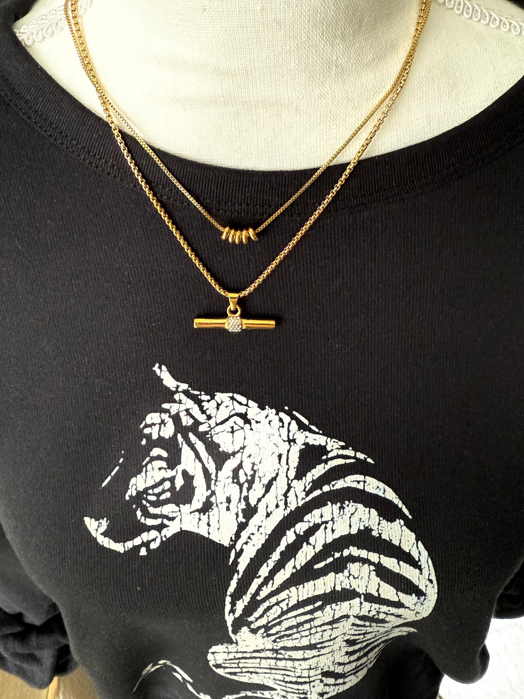 Rebel Rings Necklace