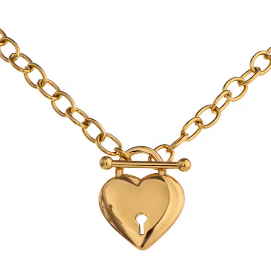 Heartbreaker Toggle Necklace
