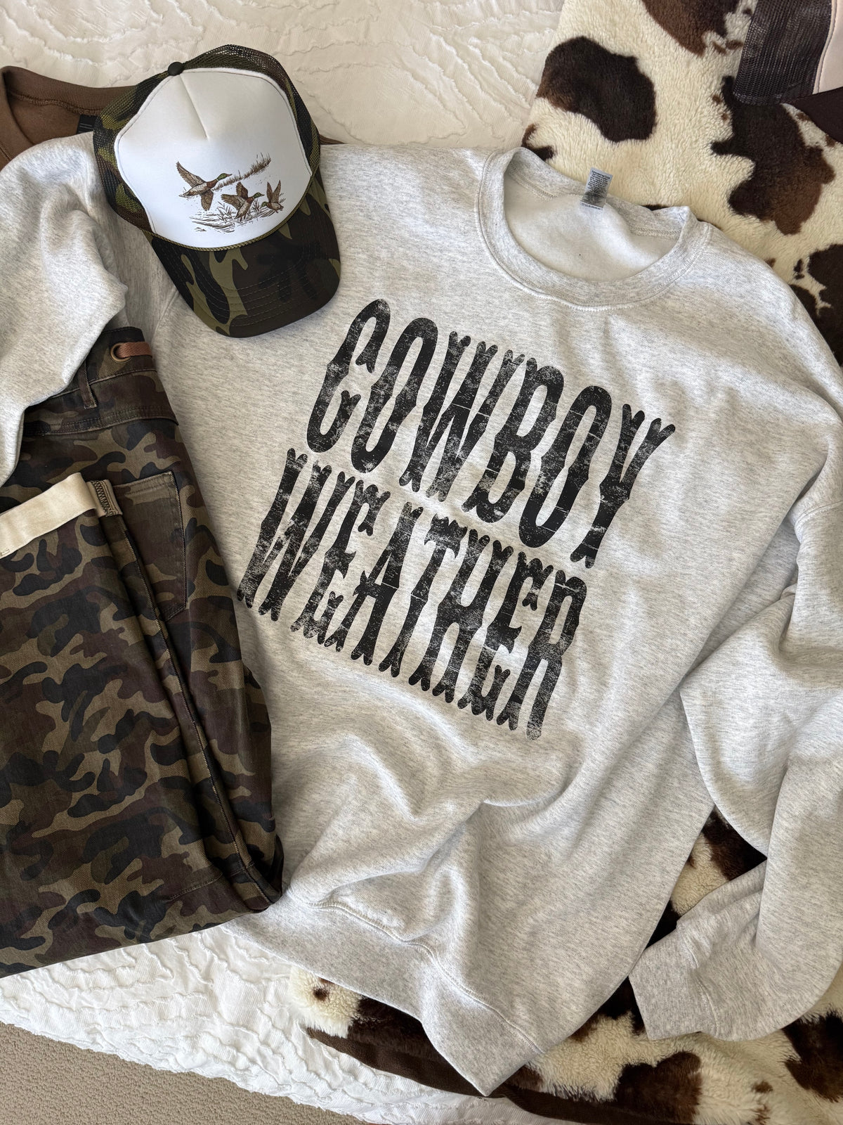 Cowboy Weather Western Pullover
