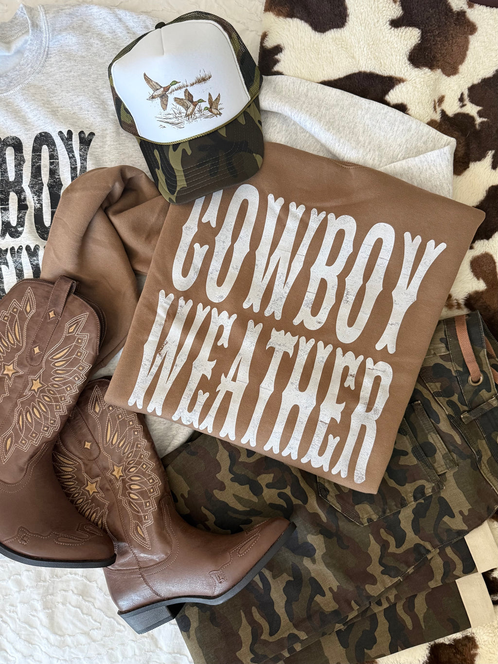 Cowboy Weather Western Pullover