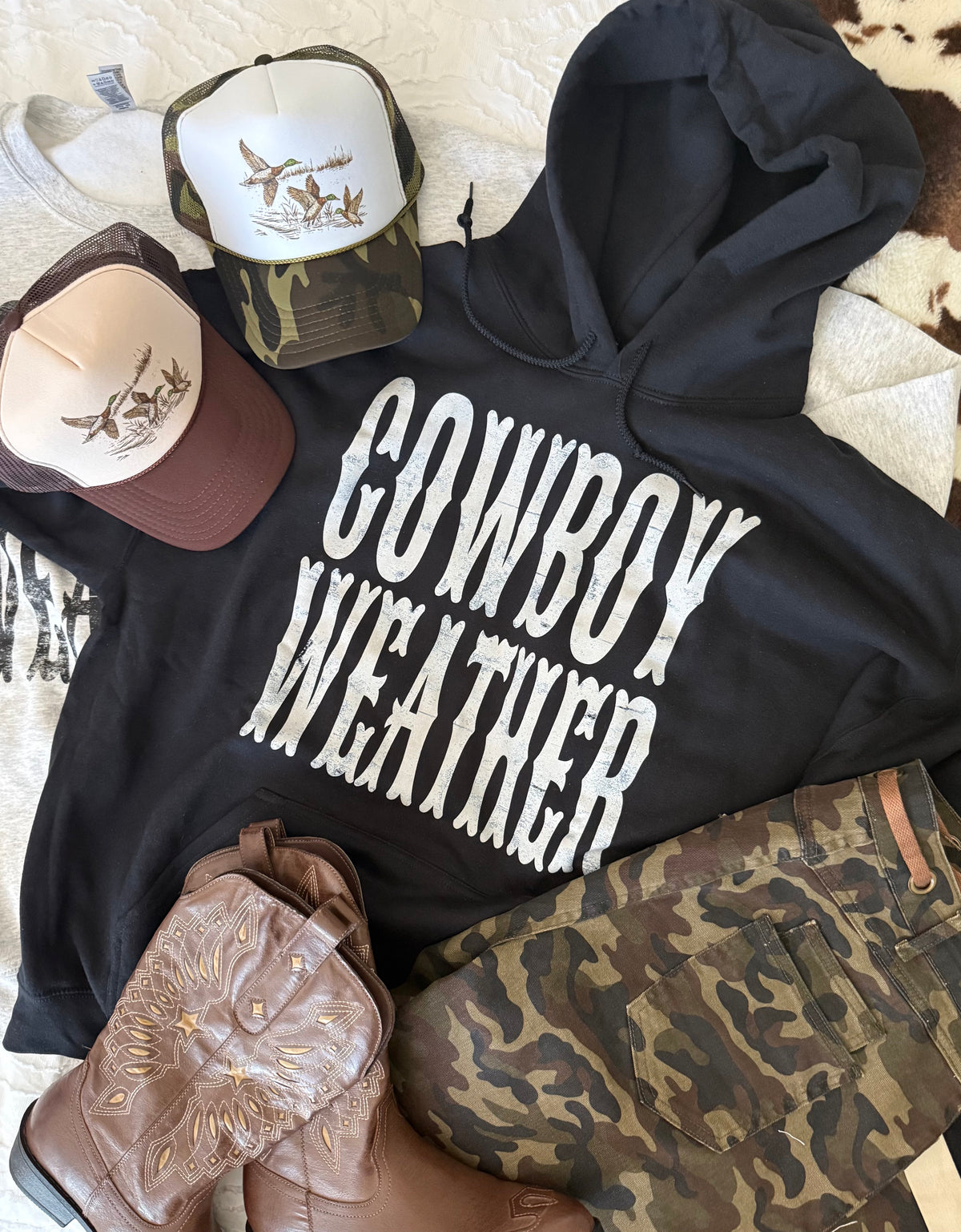 Cowboy Weather Western Pullover