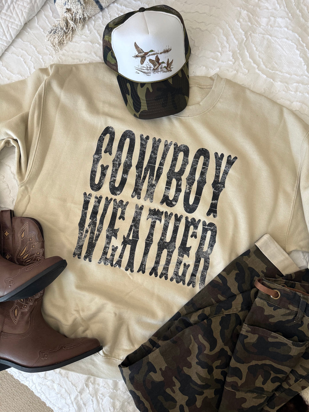 Cowboy Weather Western Pullover