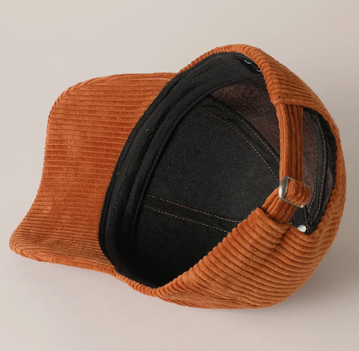 Ribbed Corduroy Embroidered Howdy Darlin Patch Hat