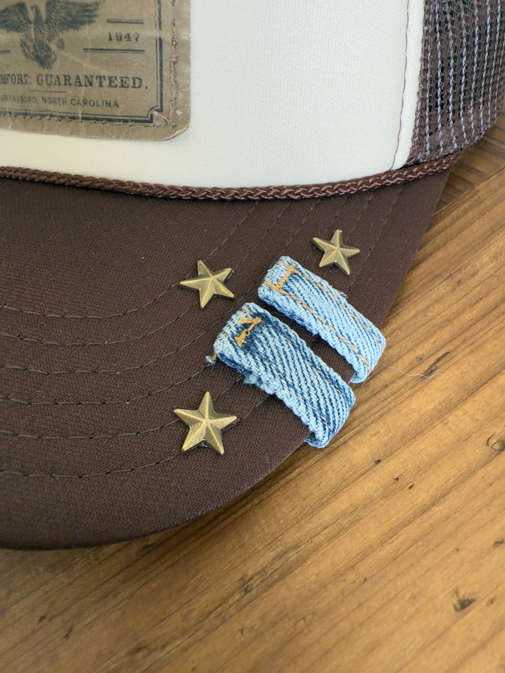 LMTD EDITION - Upcycled Denim Patch Trucker