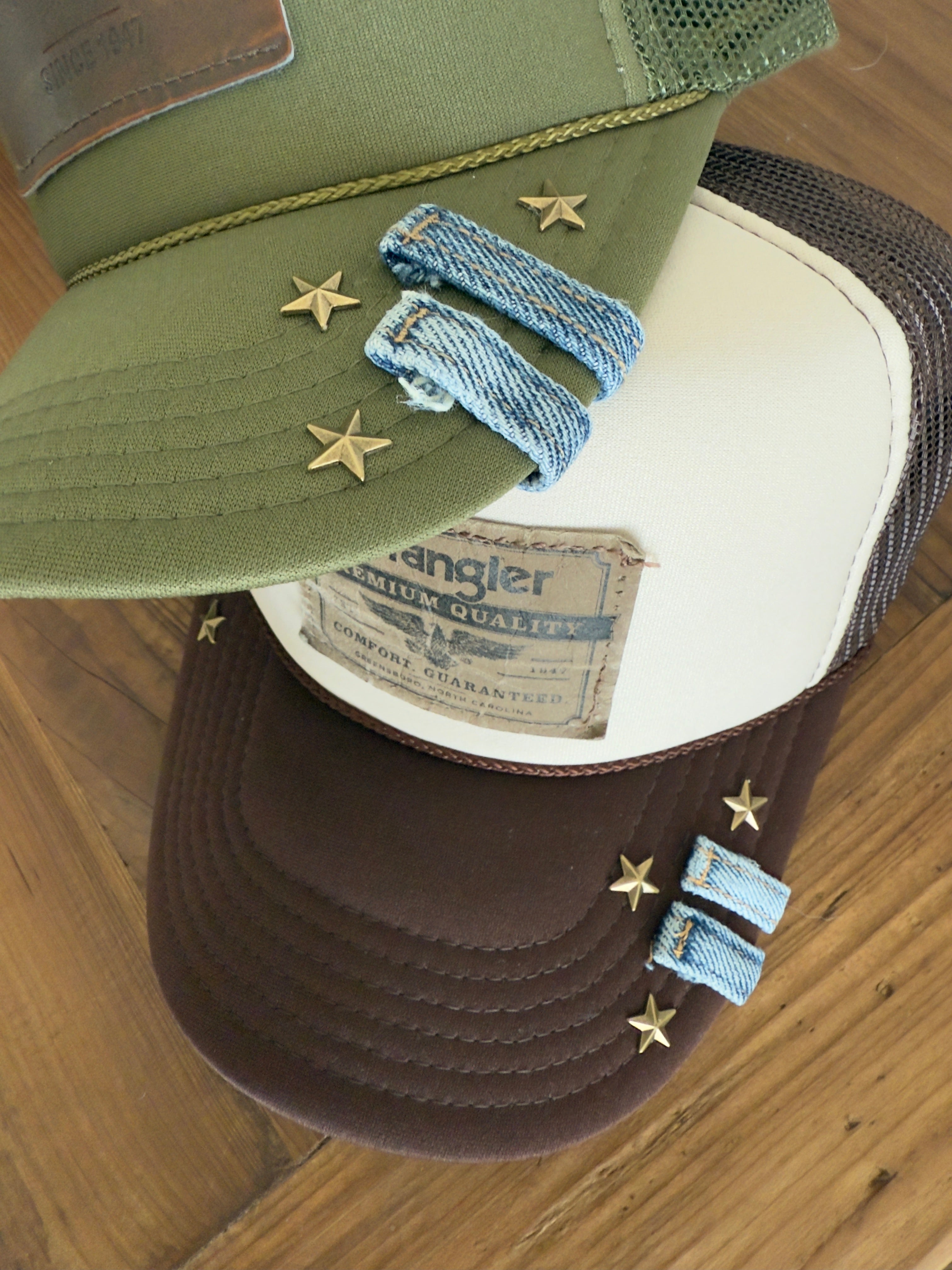 LMTD EDITION - Upcycled Denim Patch Trucker