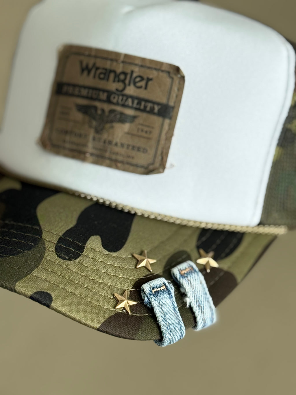 LMTD EDITION - Upcycled Denim Patch Trucker