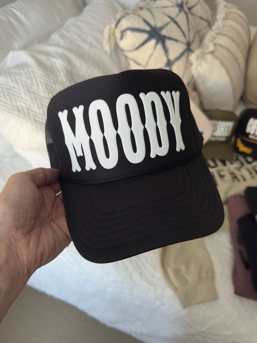 Puff Print Backwoods Rebel Trucker Collection